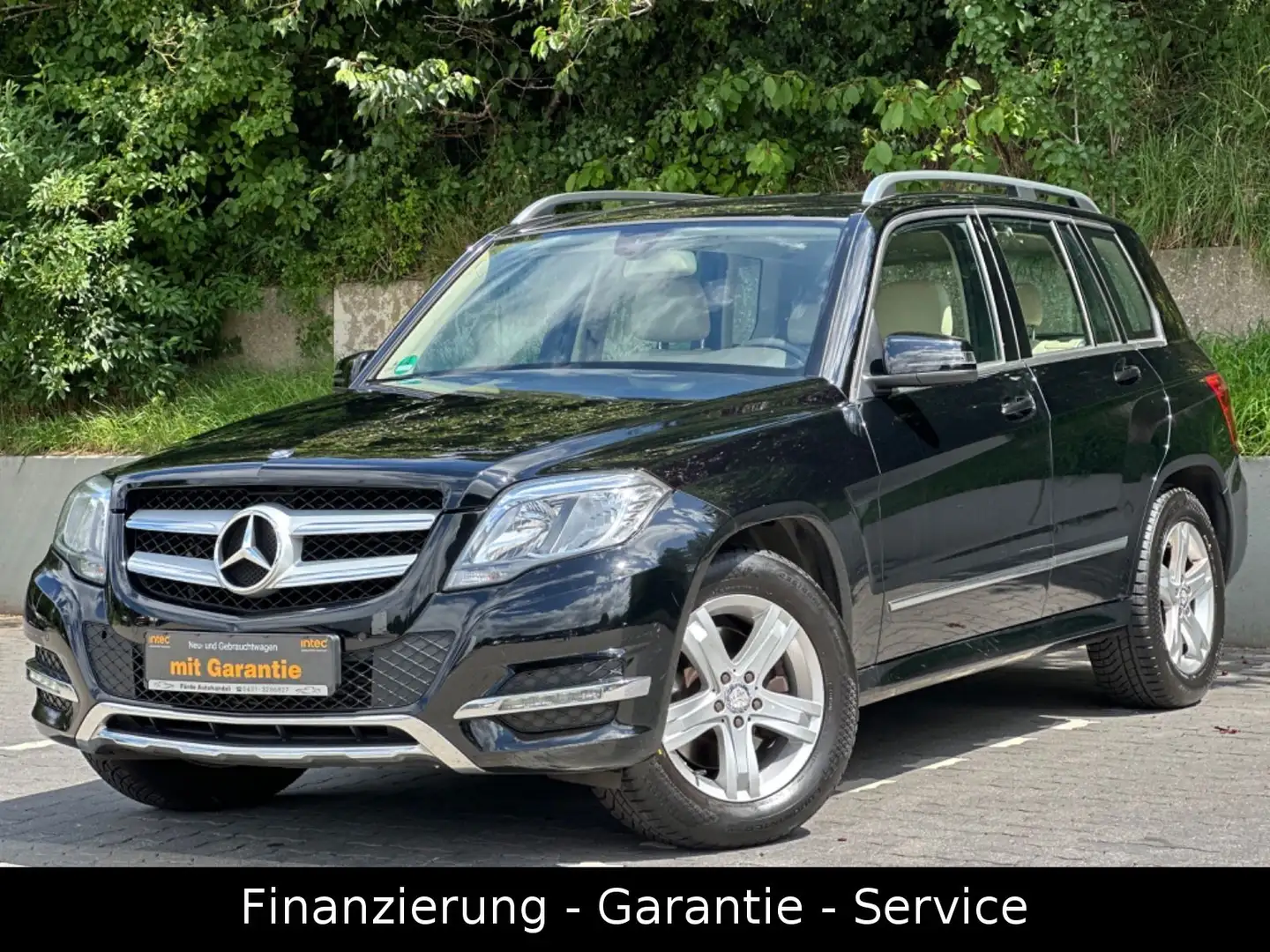Mercedes-Benz GLK 200 CDI/AUTOMATIK/AHK/2 HAND/LEDER/NAVI Schwarz - 1