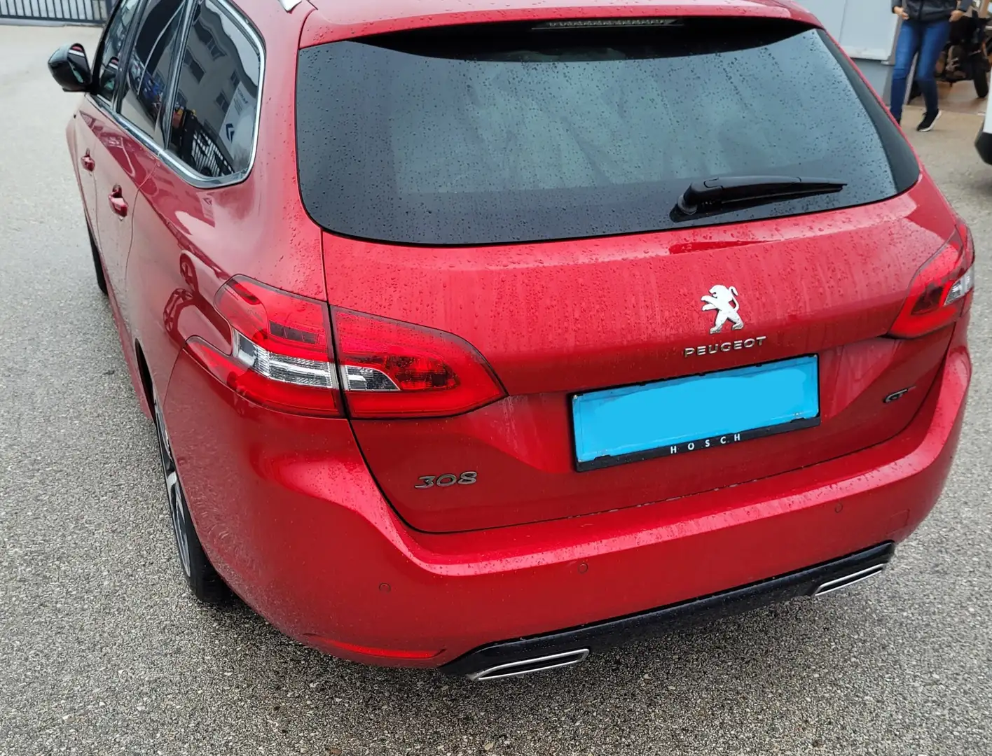 Peugeot 308 SW 1,6 PureTech 225 GT EAT8 S&S Rot - 2