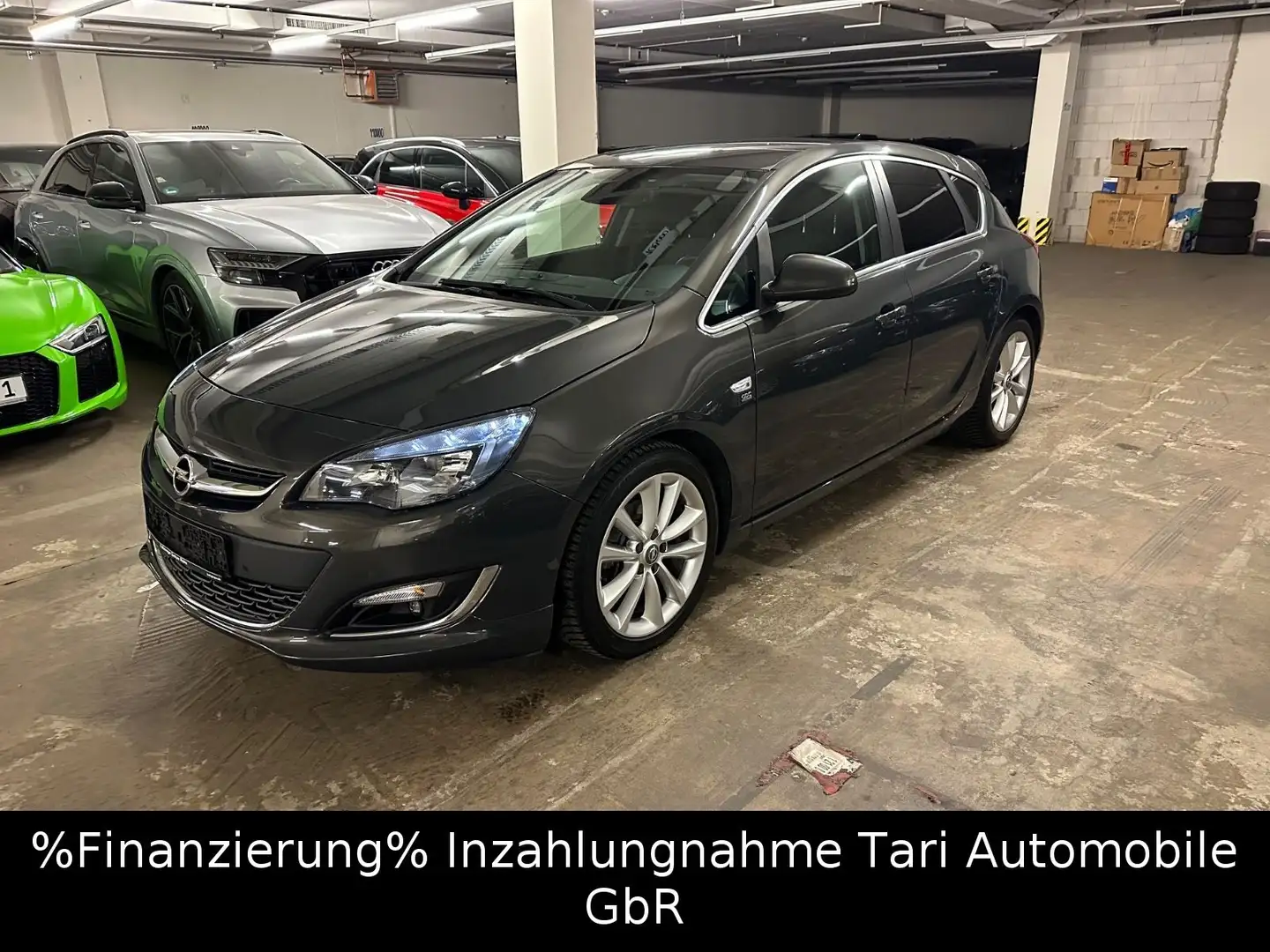 Opel Astra 1.6 ECOTEC DI Turbo Design OPC Line 97tkm Grau - 2