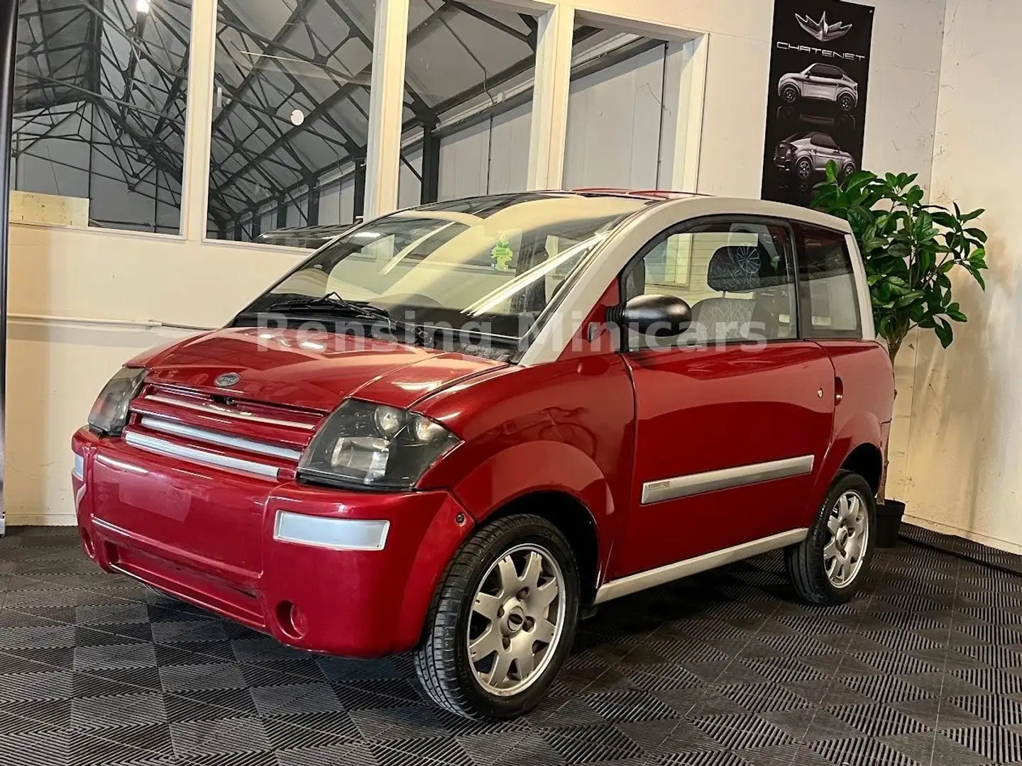 Microcar MC1 AIRBAG XXL Koffer Mopedauto Leichtmobile Rouge - 2