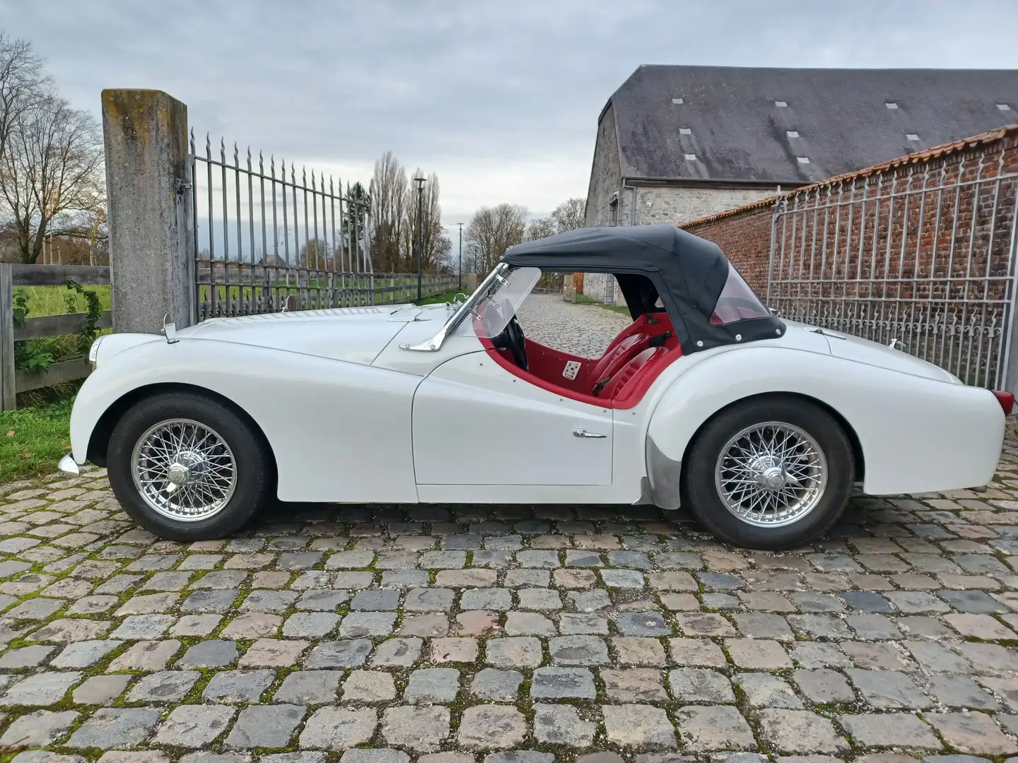 Triumph TR3 White - 2