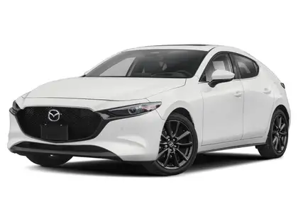 White 2026 Mazda MAZDA3 Sport GT FWD Hatchback 6-Speed Manual