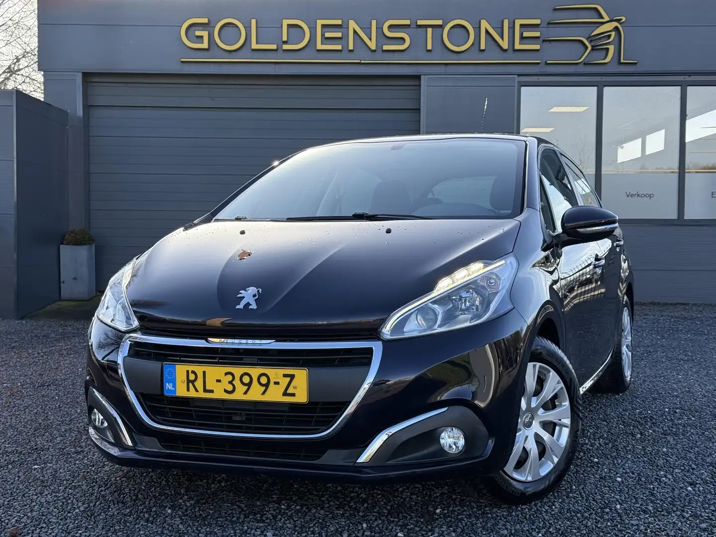 Peugeot 208 1.2 PureTech Blue Lion Navi,Airco,Cruise,PDC,Apple Bleu - 1