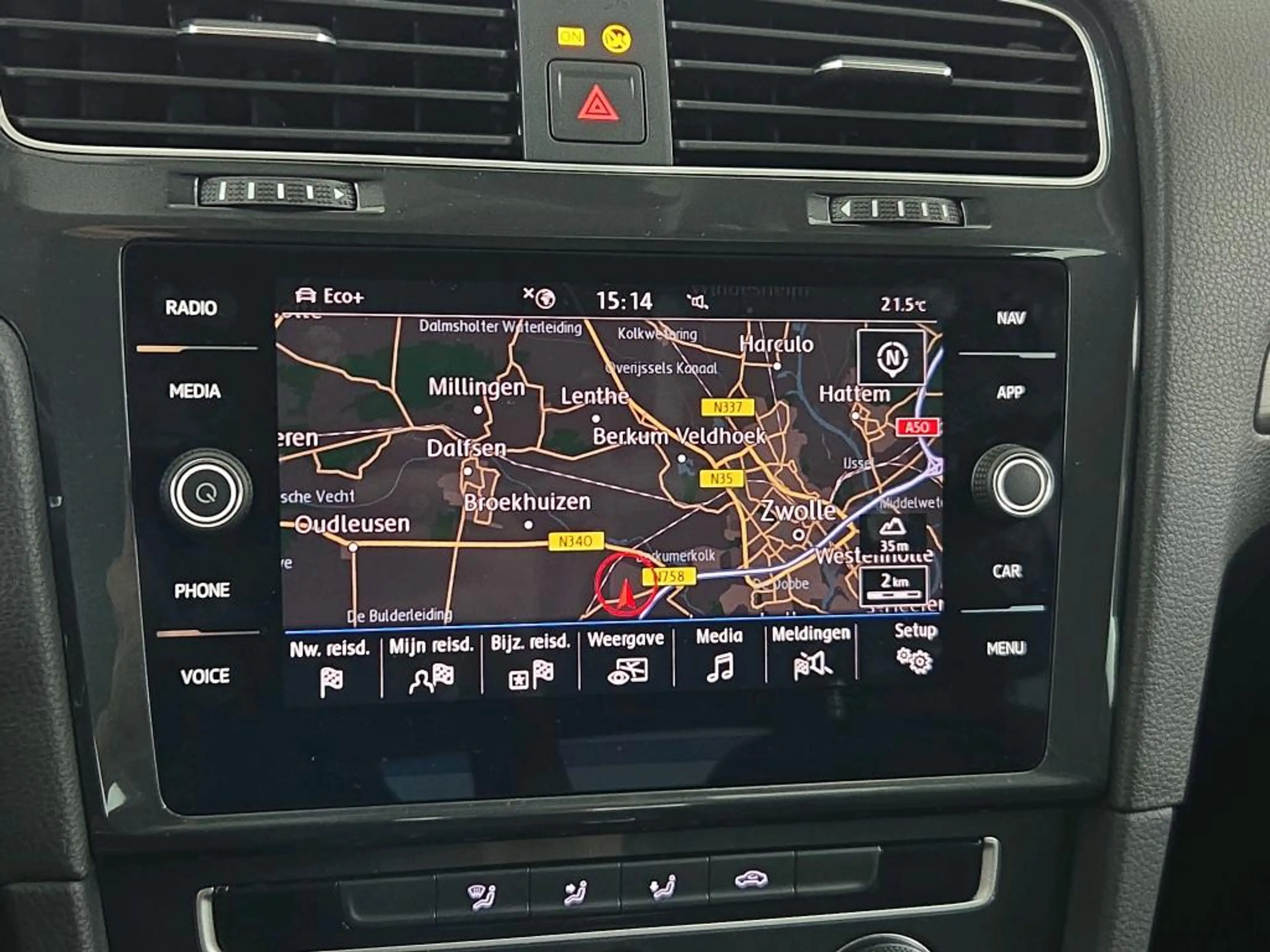 Volkswagen e-Golf E-DITION / SOH 91%/ AUTOMAAT/ ADAPTIVE CRUISE/ PAR — photo 7