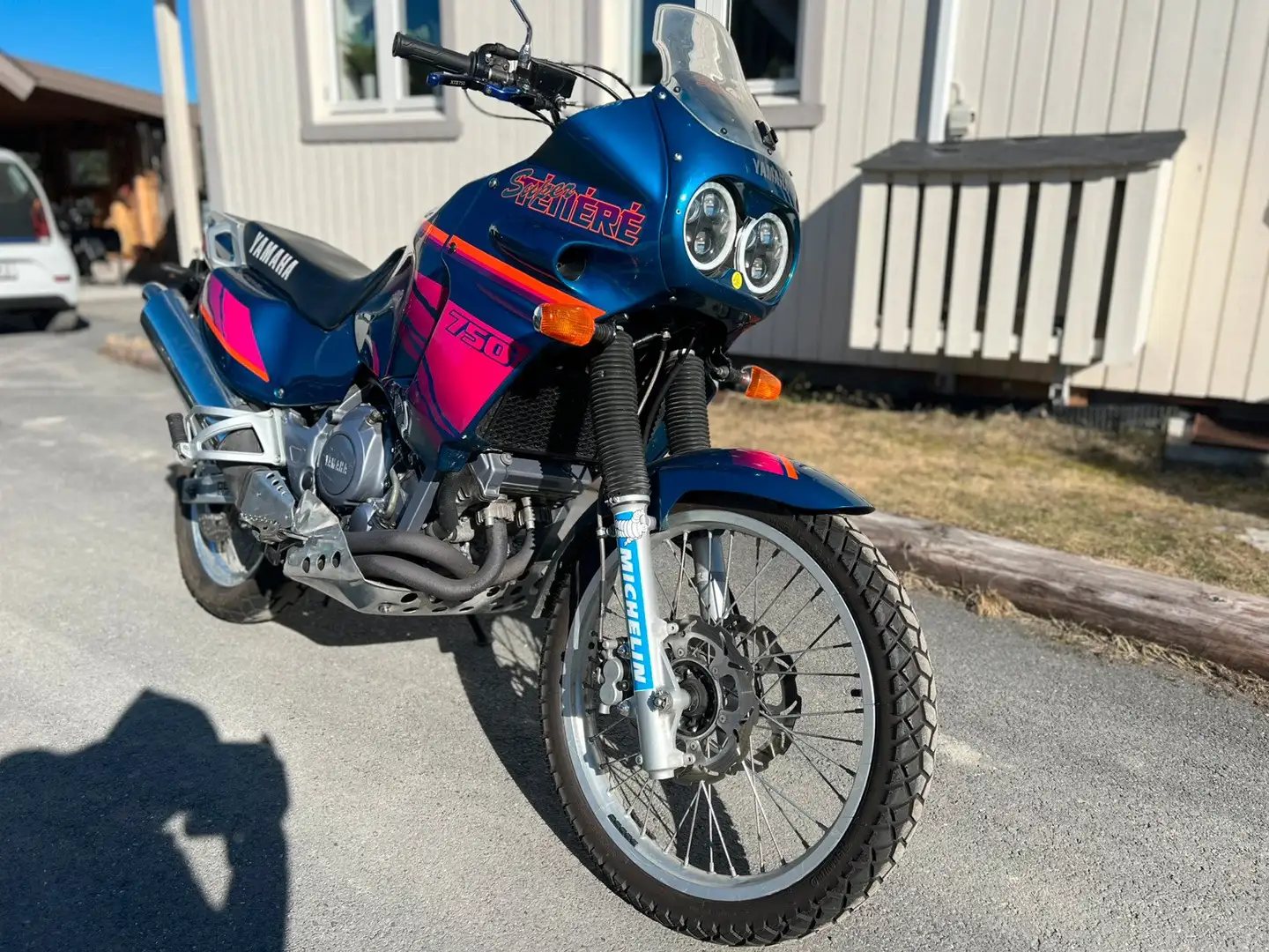 Yamaha XTZ 750 Azul - 1