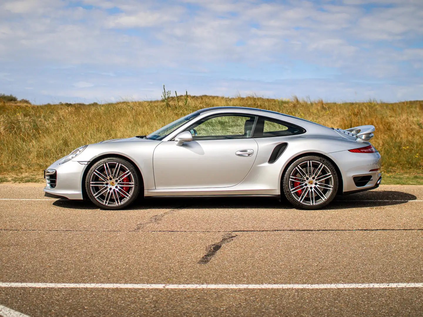 Porsche 991 3.8 Turbo | PDK | Burmester | 911 | NL auto | 2015 Zilver - 1