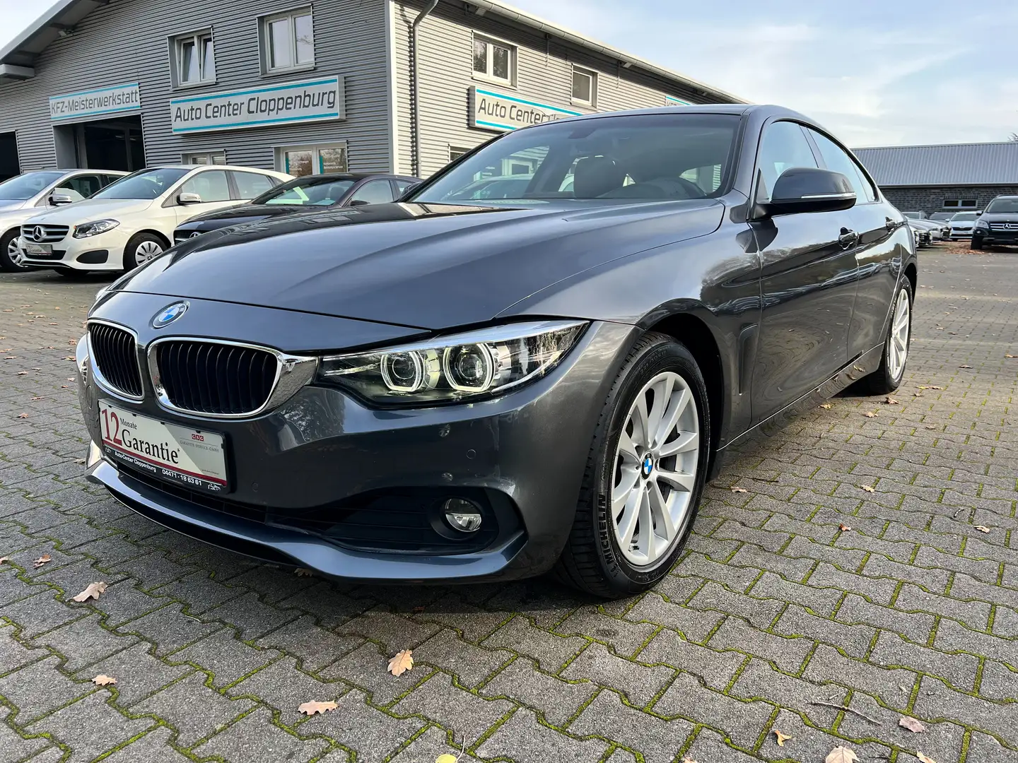 BMW 418 i Gran Coupé High Executive Automatik Grau - 1