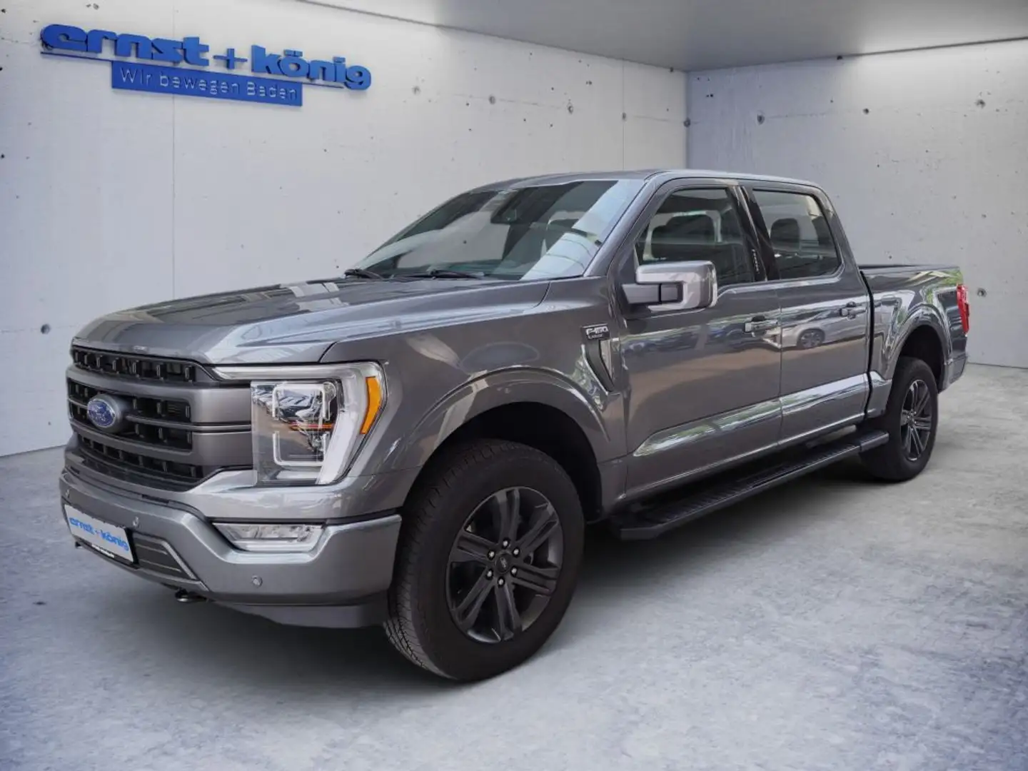 Ford F 150 F-150 5,0L Ti-VCT V8 SuperCrew Lariat FX4 Grau - 1
