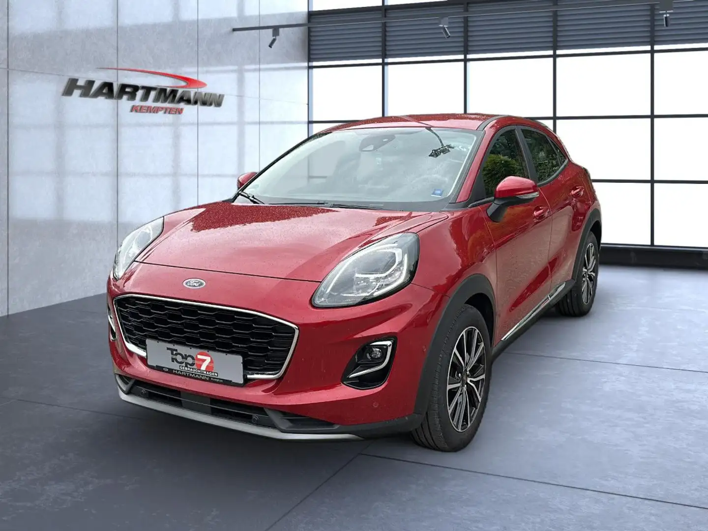 Ford Puma Titanium Bluetooth Navi LED Klima el. Fenster Rot - 2