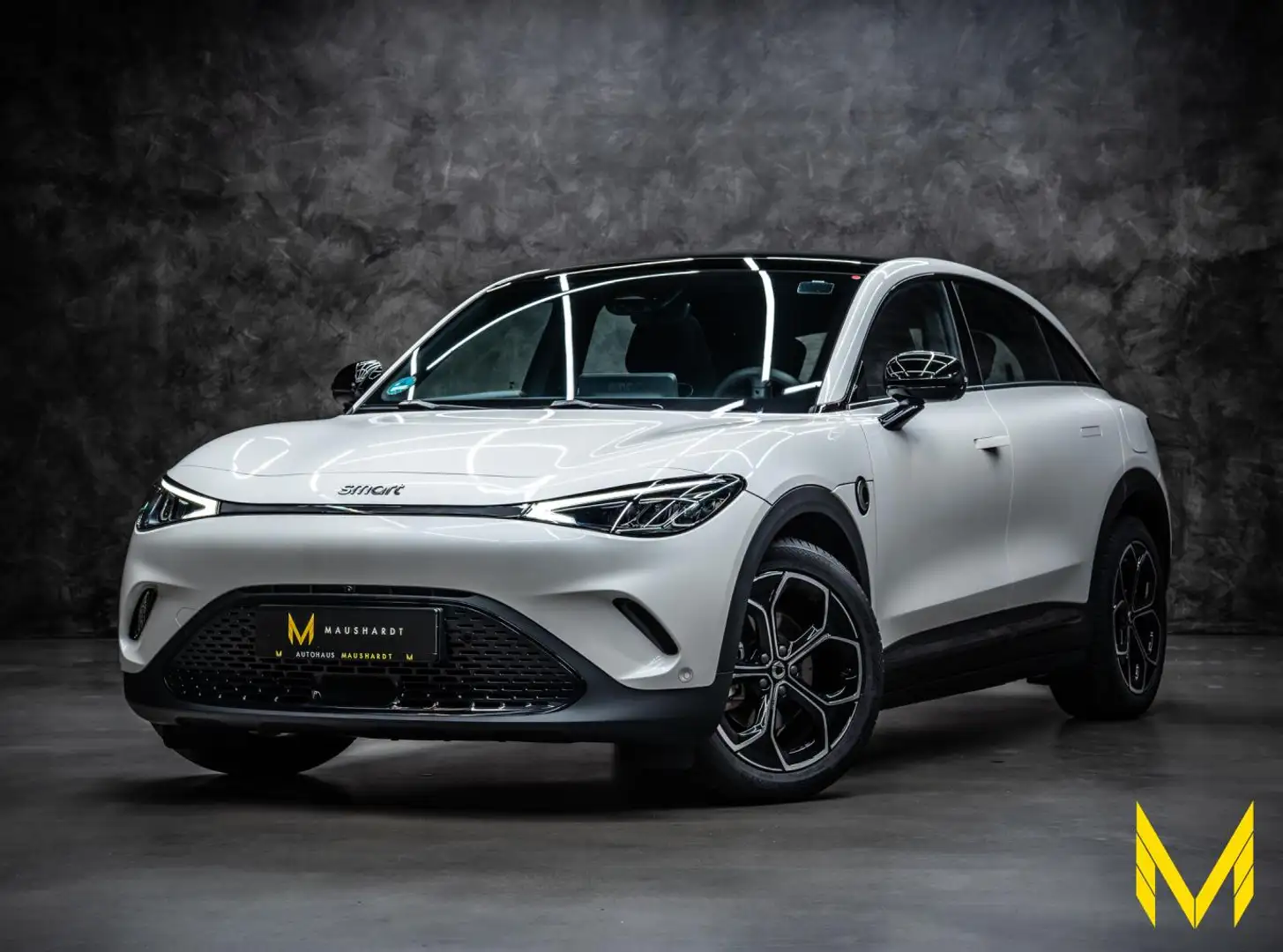 smart #3 PRO+ #4JAHRE-GARANTIE#66kWh#22KW#360#PANO Blanco - 1