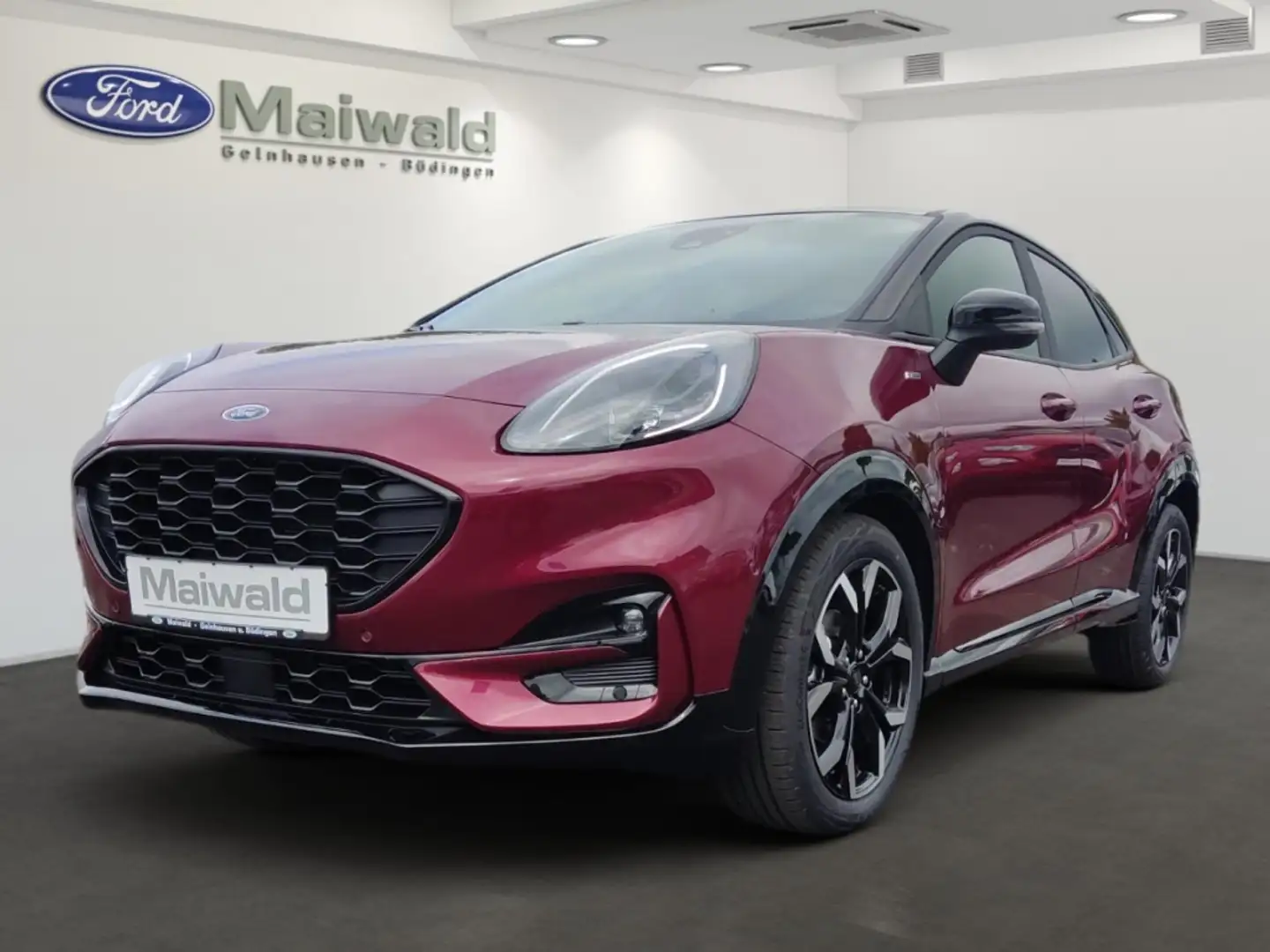 Ford Puma Hybrid ST-Line X 1.0 EcoBoost Mild EU6d digitales Rojo - 1
