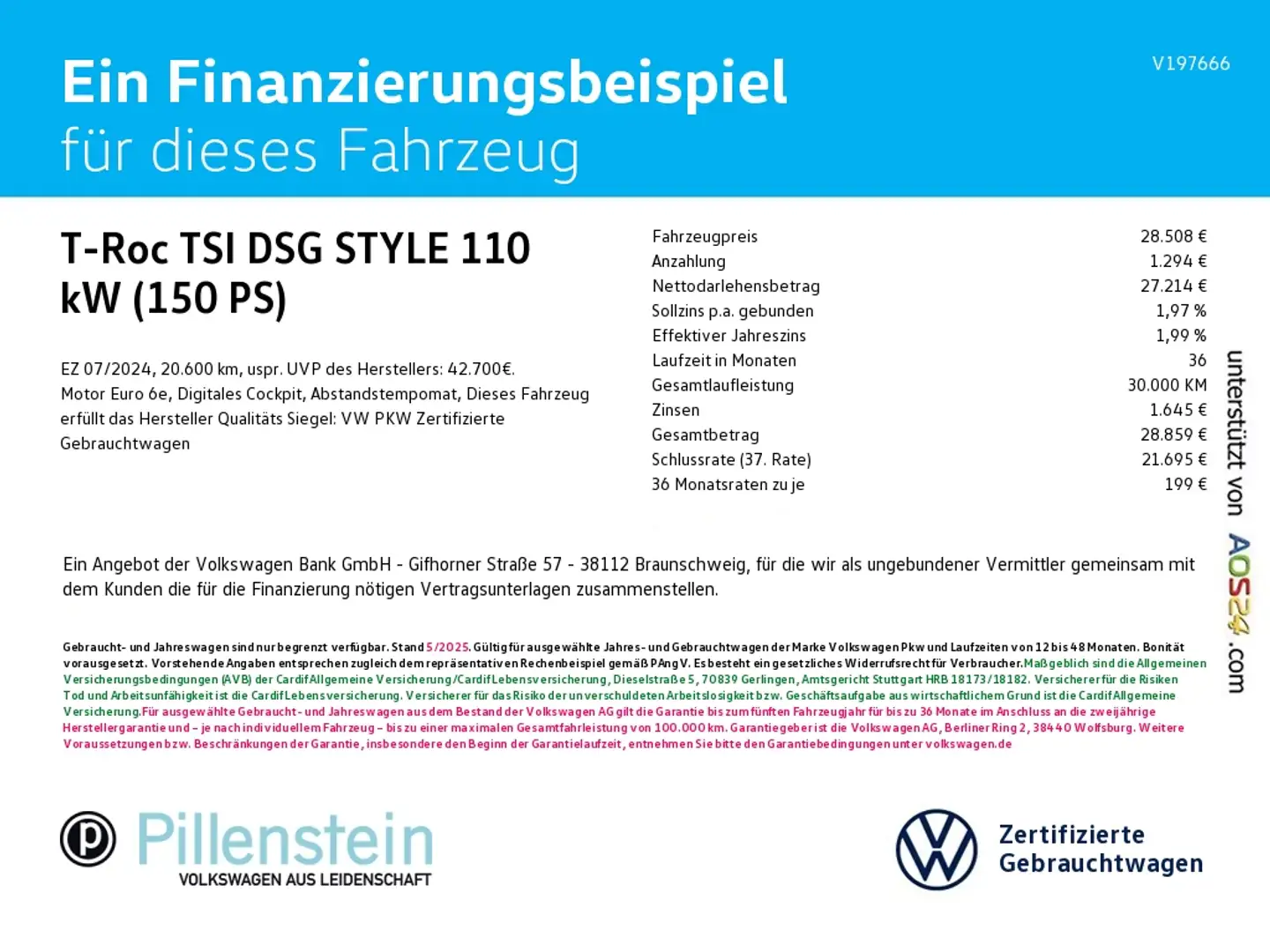 Volkswagen T-Roc TSI DSG STYLE NAVI+AHK+BUSINESS Silber - 2