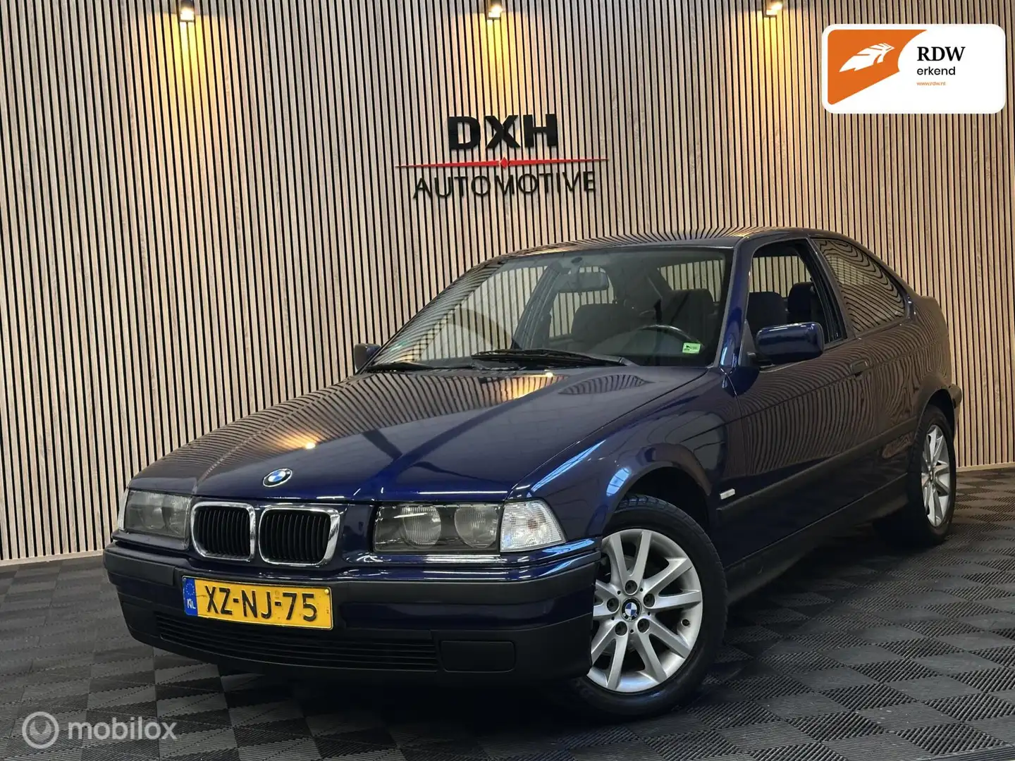 BMW 316 3-serie Compact 316i Executive AUTOMAAT 3eEIGNR! C Bleu - 1