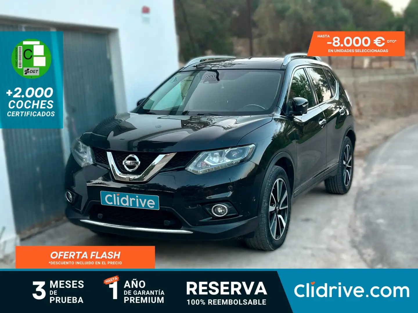 Nissan X-Trail 1.6 dCi Tekna 4x2 Negro - 1