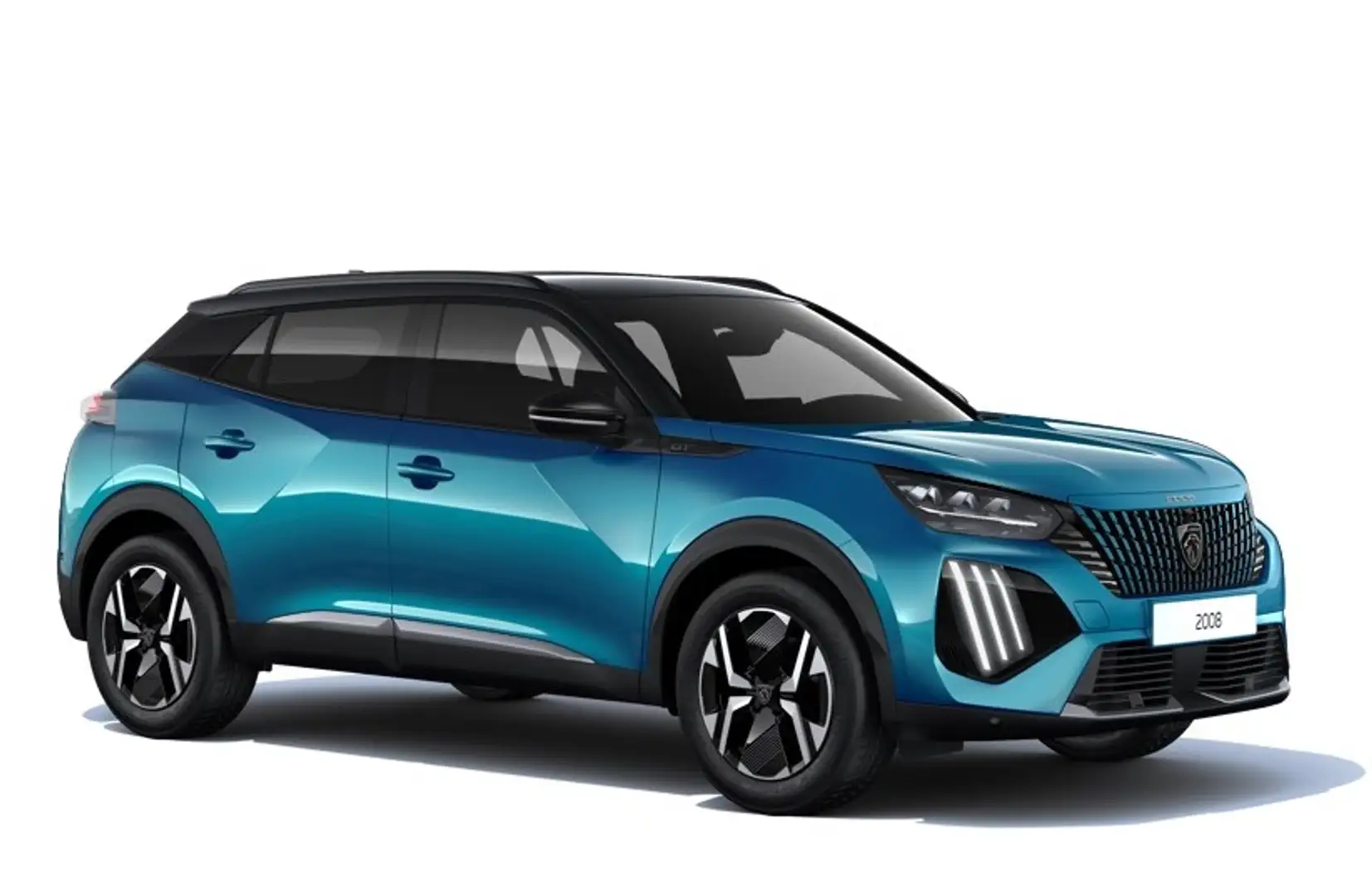 Peugeot 2008 1.2 Hybrid 145 GT DIRECT RIJDEN - PANORAMADAK - 8 Blauw - 2