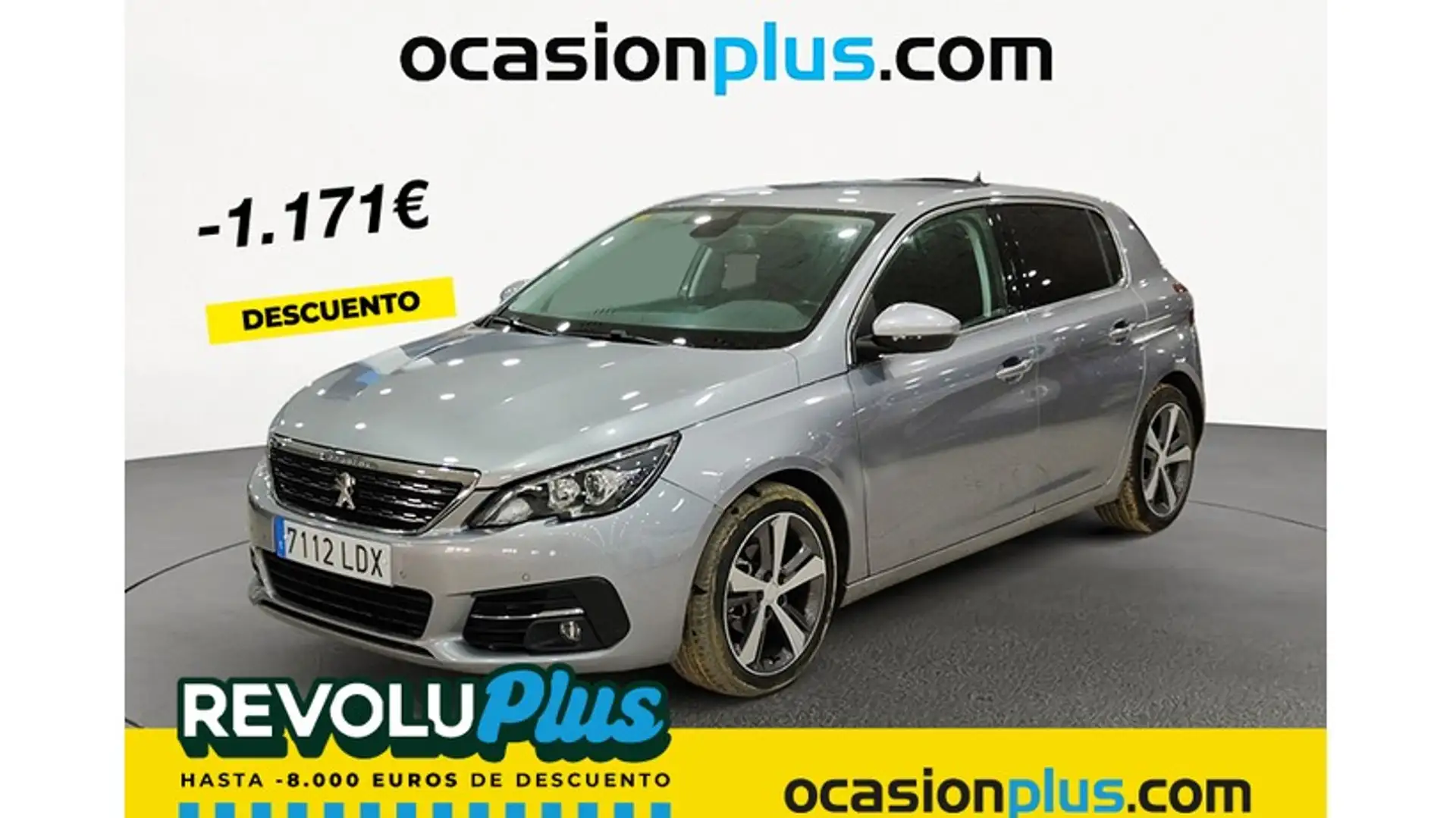 Peugeot 308 1.2 PureTech S&S Allure 110 Gris - 1