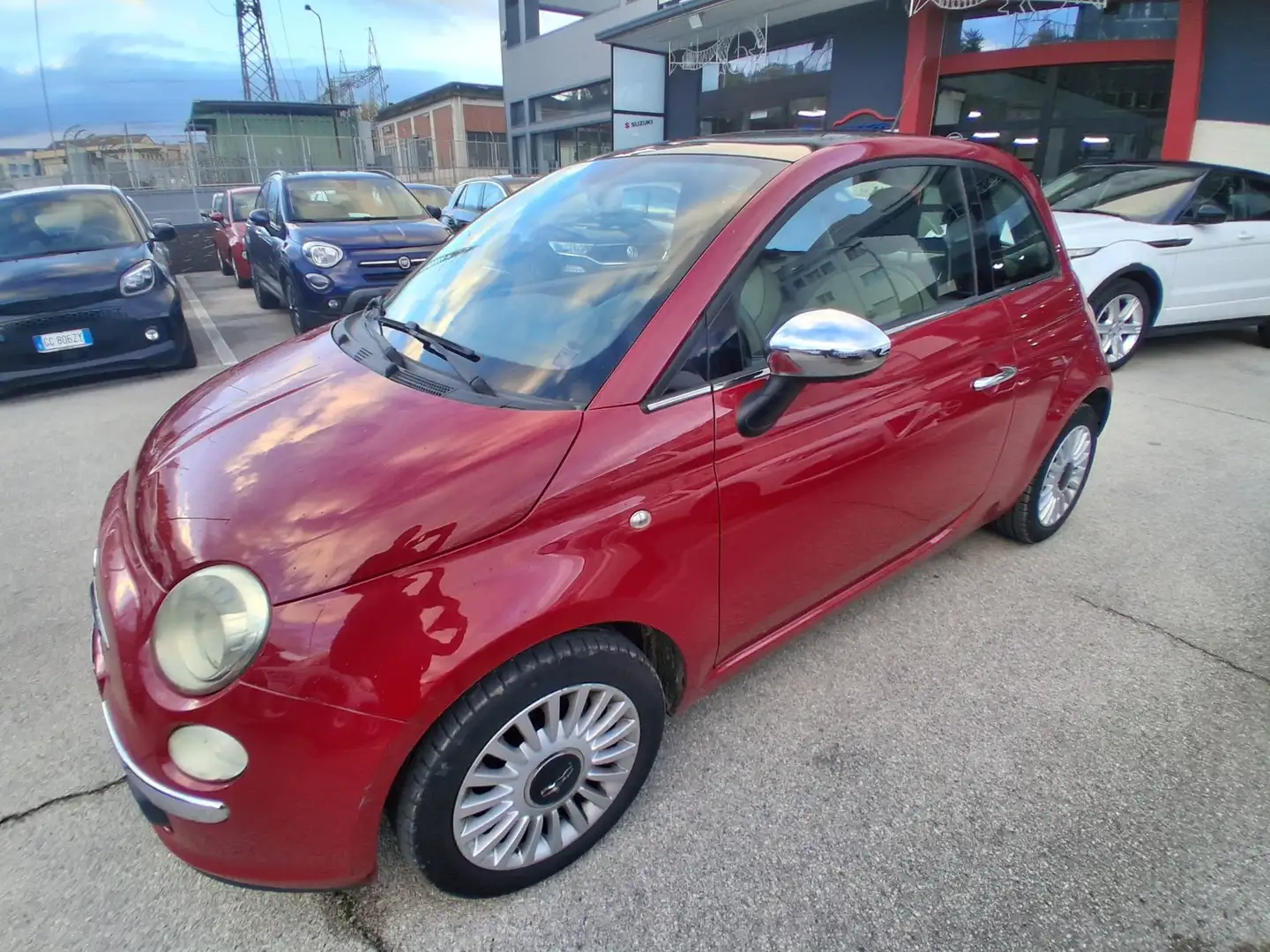 Fiat 500 1.2 Lounge 69cv Rosso - 2