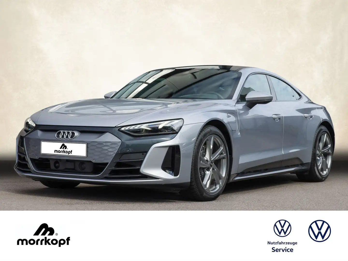 Audi e-tron GT quattro +LEDER+NAVI+CAM+ Bluetooth LED Argent - 1