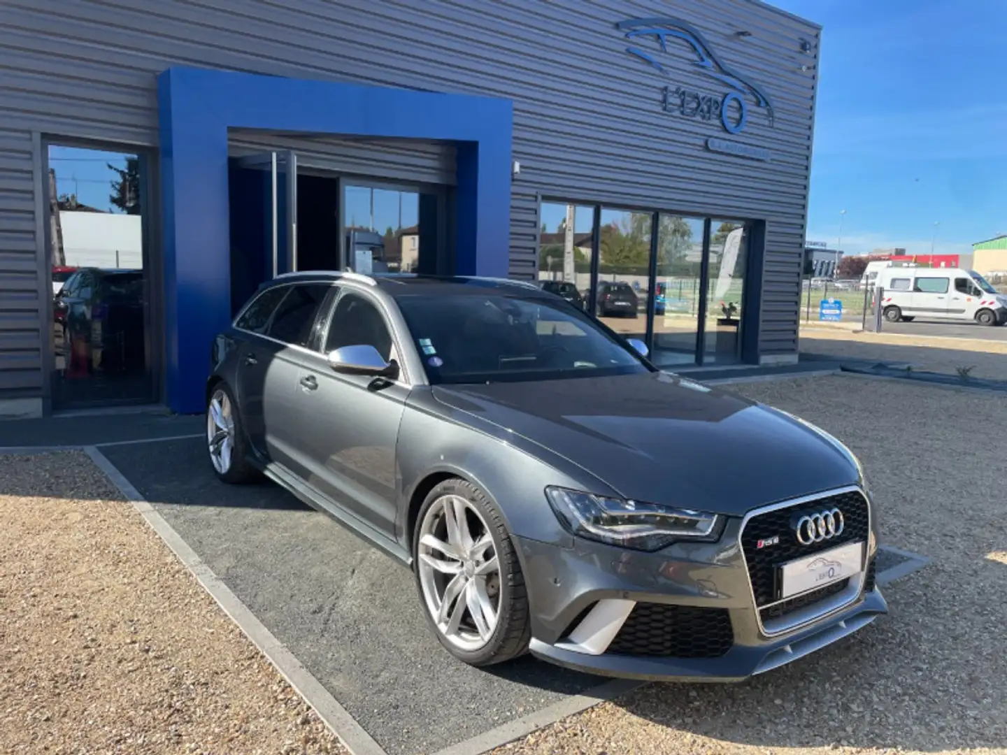 Audi RS6 4.0 V8 TFSI 560CH QUATTRO TIPTRONIC Gris - 1