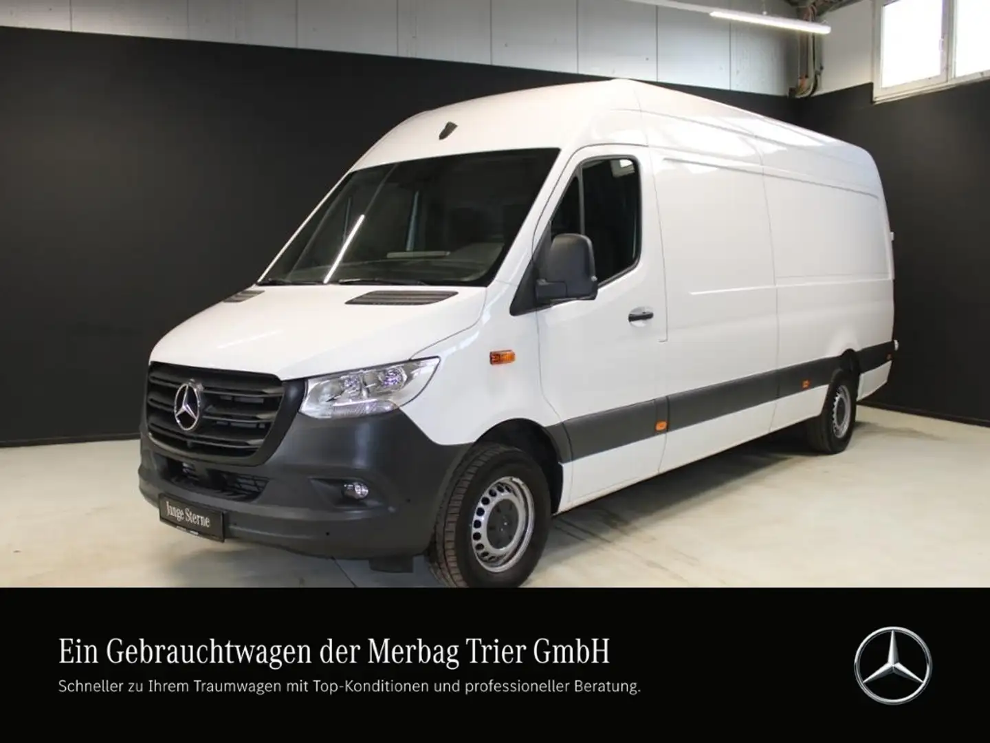 Mercedes-Benz Sprinter 317 *KA+L3H2+NAVI+KLIMA+360°+93L+MBUX Blanc - 1