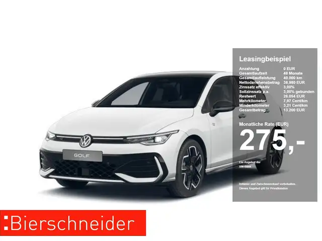 Volkswagen Golf R Golf 8 Hybrid 1-Gang Autom.SOFORT inkl. WKR R-Line