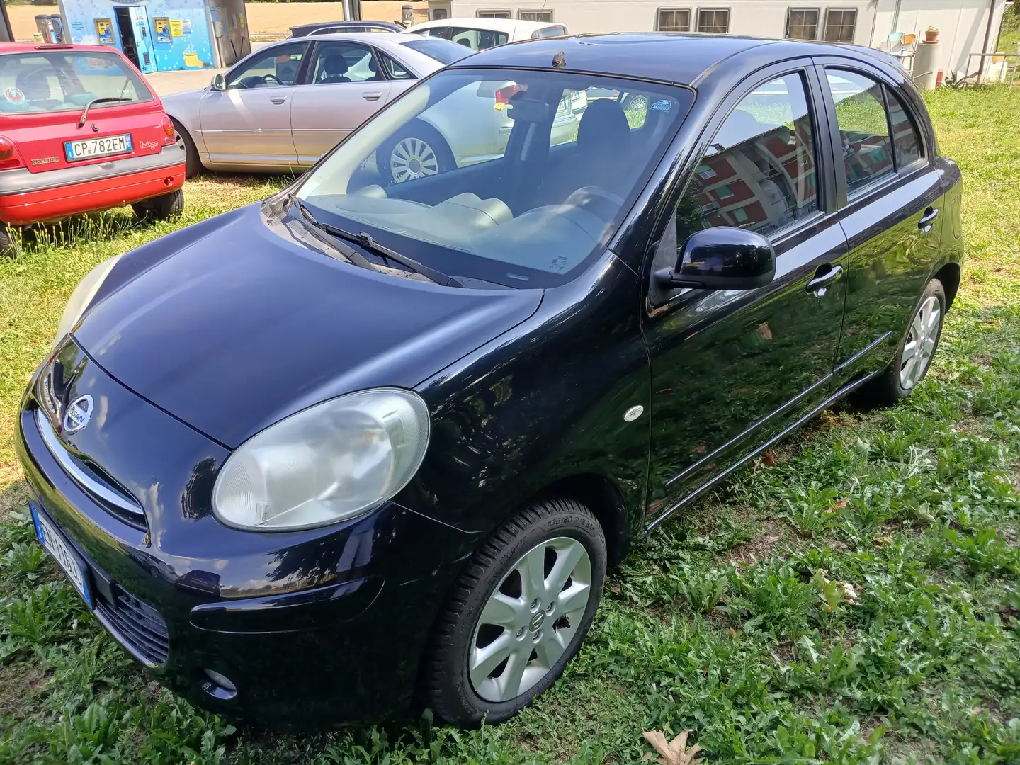 Nissan Micra Micra IV 5p 1.2 Comfort***UNIPROP *IDONEA NEOPAT Nero - 1
