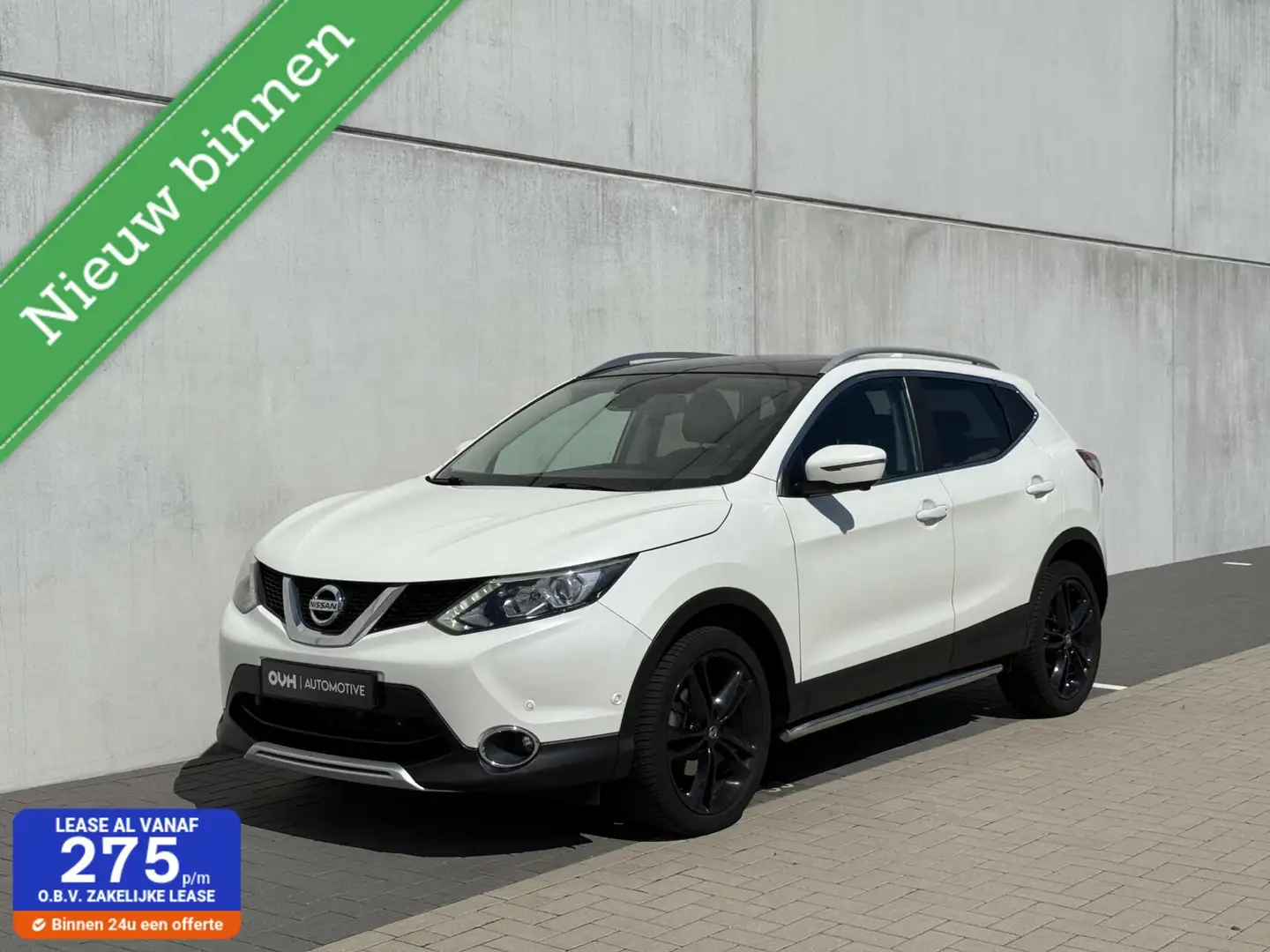 Nissan Qashqai 1.2 - NAP - stoel vw - pano - 360cam - dealer Blanc - 1