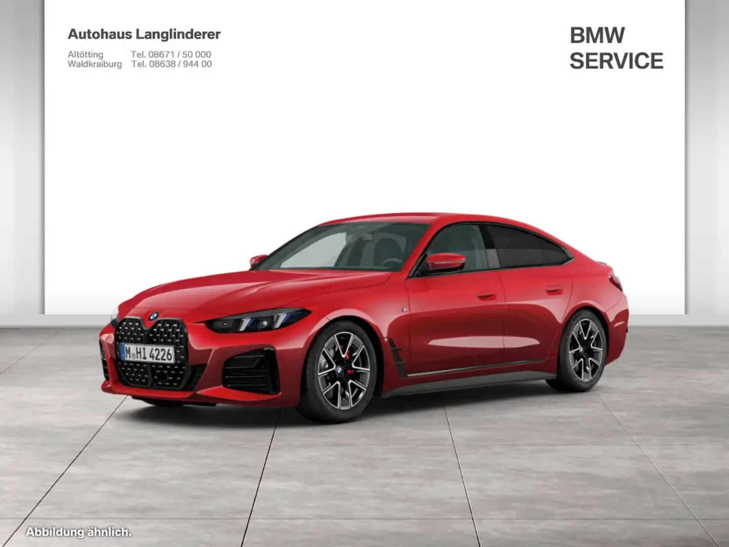 BMW 420 i Gran Coupé MSport NP 66.439,- Rot - 1