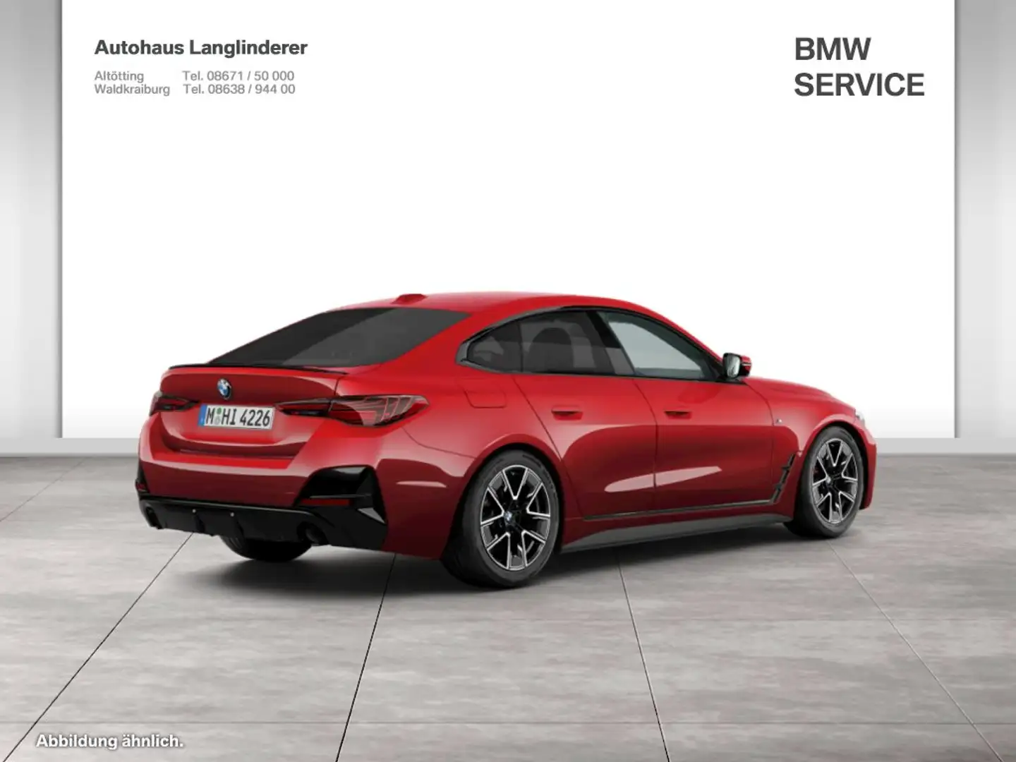 BMW 420 i Gran Coupé MSport NP 66.439,- Rot - 2