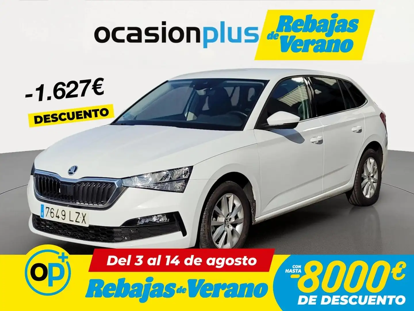 Skoda Scala 1.5 TSI Ambition DSG 110kW Blanco - 1