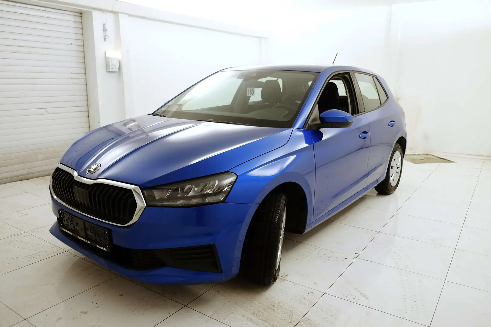 Skoda Fabia Fabia 1.0i # Airco, tél, cruise + limiteur Bleu - 2