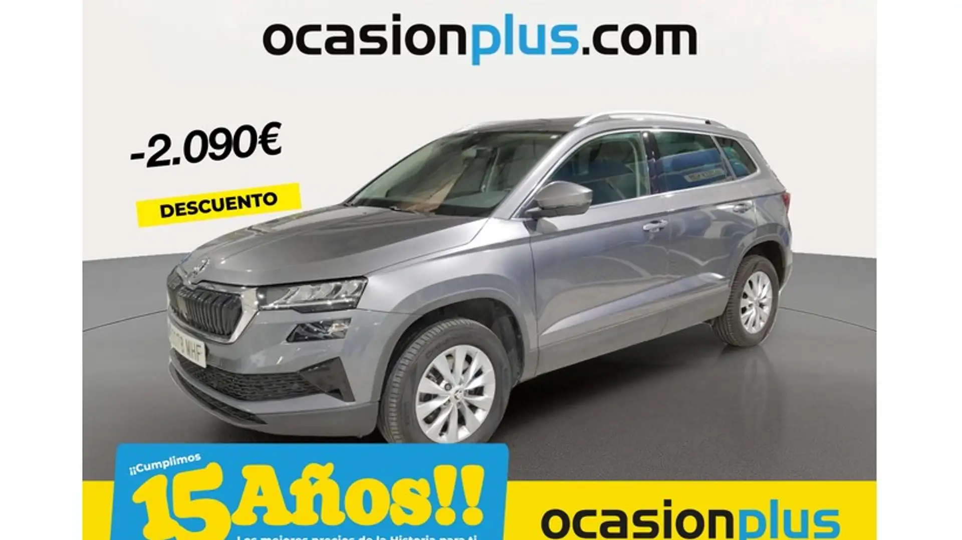 Skoda Karoq 2.0TDI Adblue Ambition 85kW Gris - 1