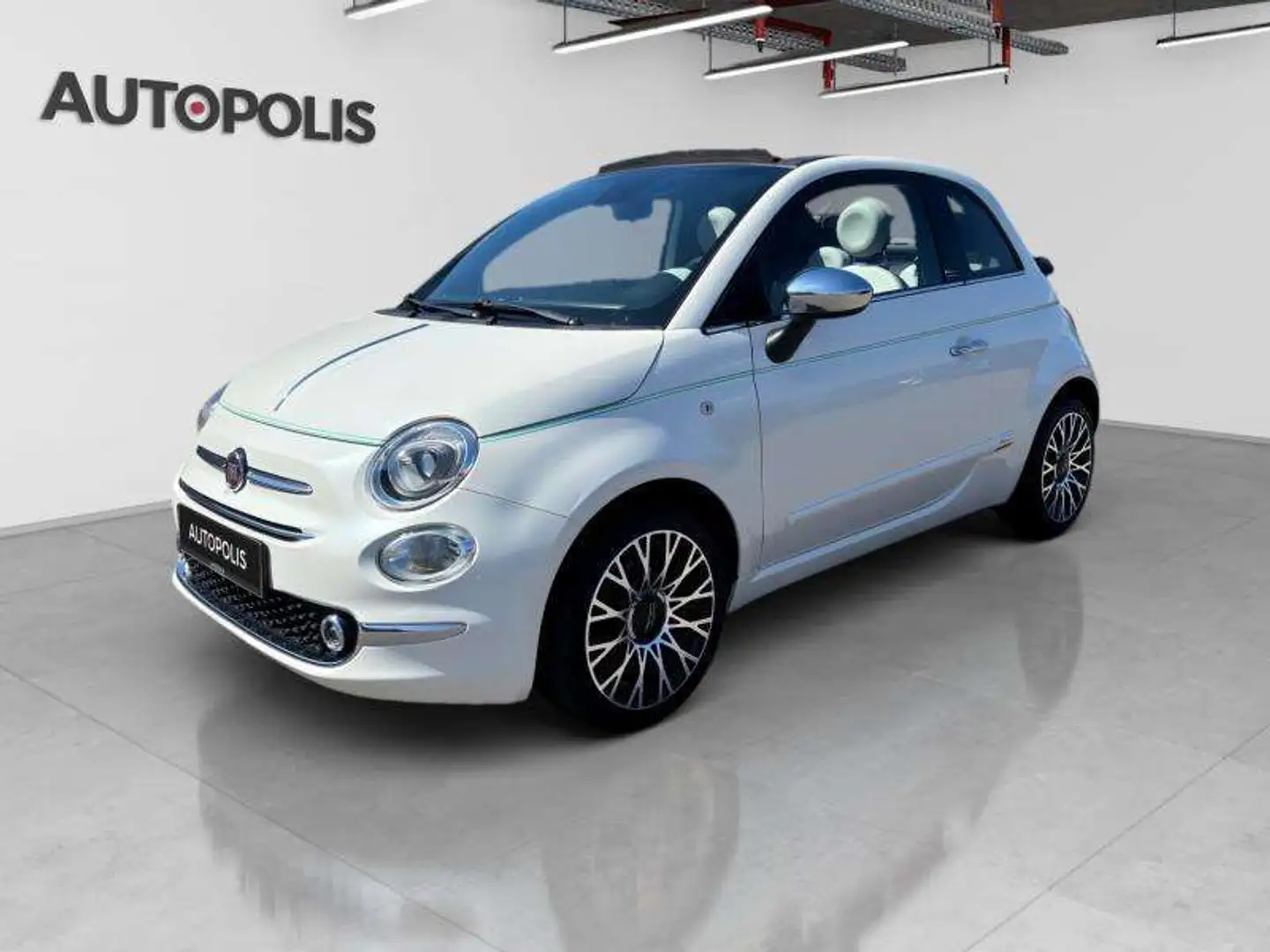 Fiat 500 RIVA CABRIOLET Blanc - 1