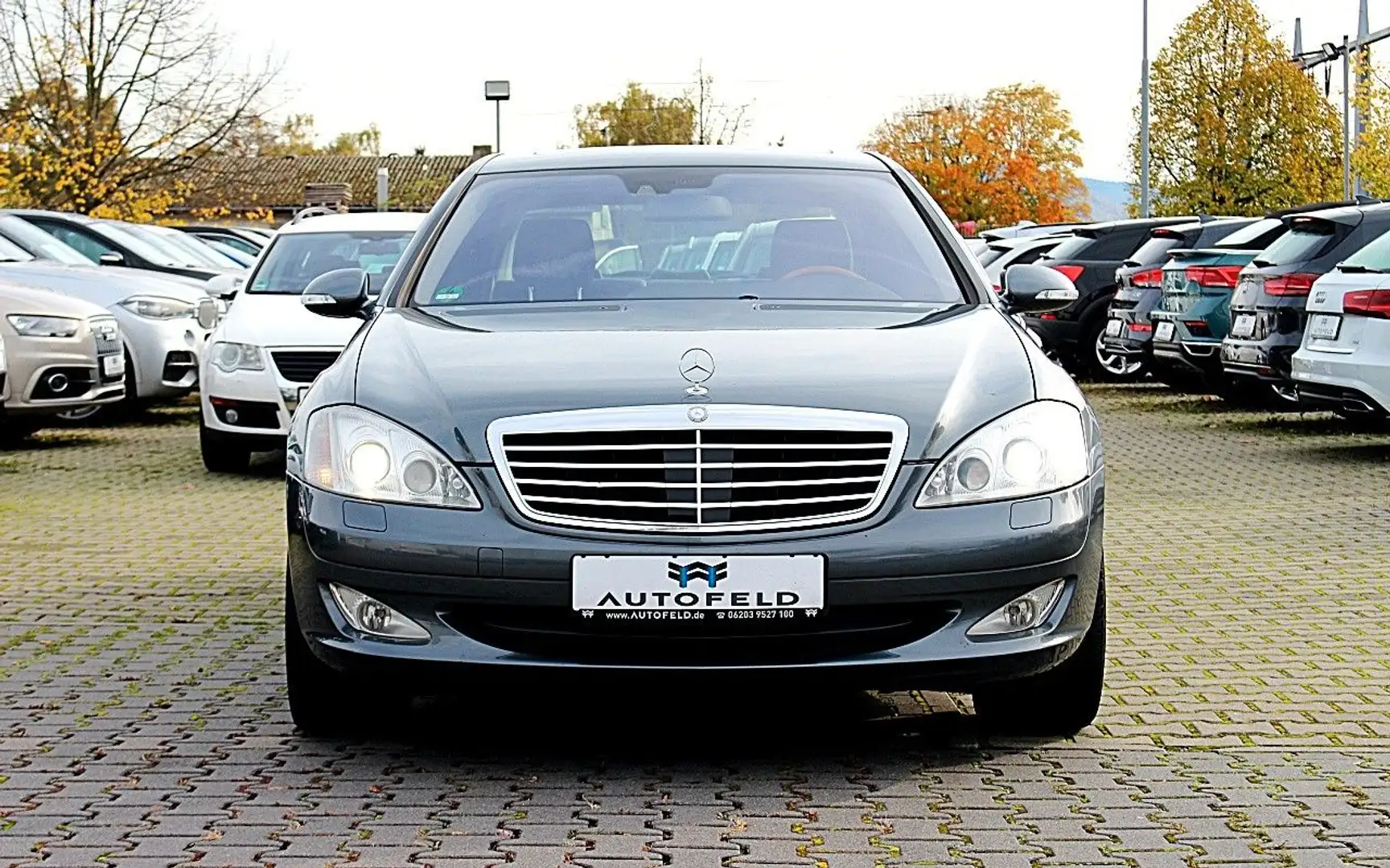 Mercedes-Benz S 350 4M LANG/VOLLSHEFT/NAVI/NIGHT/STHZ/DISTR Grau - 2