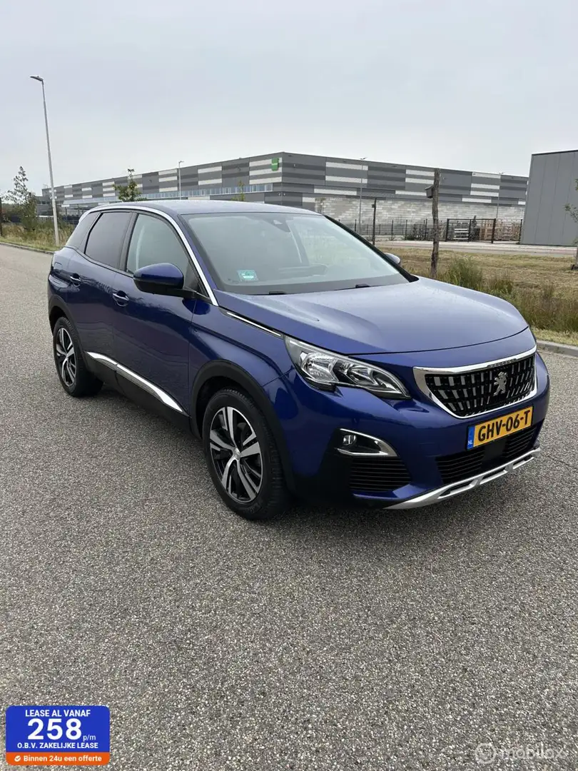 Peugeot 3008 1.2 PureTech Allure Automaat Blauw - 1