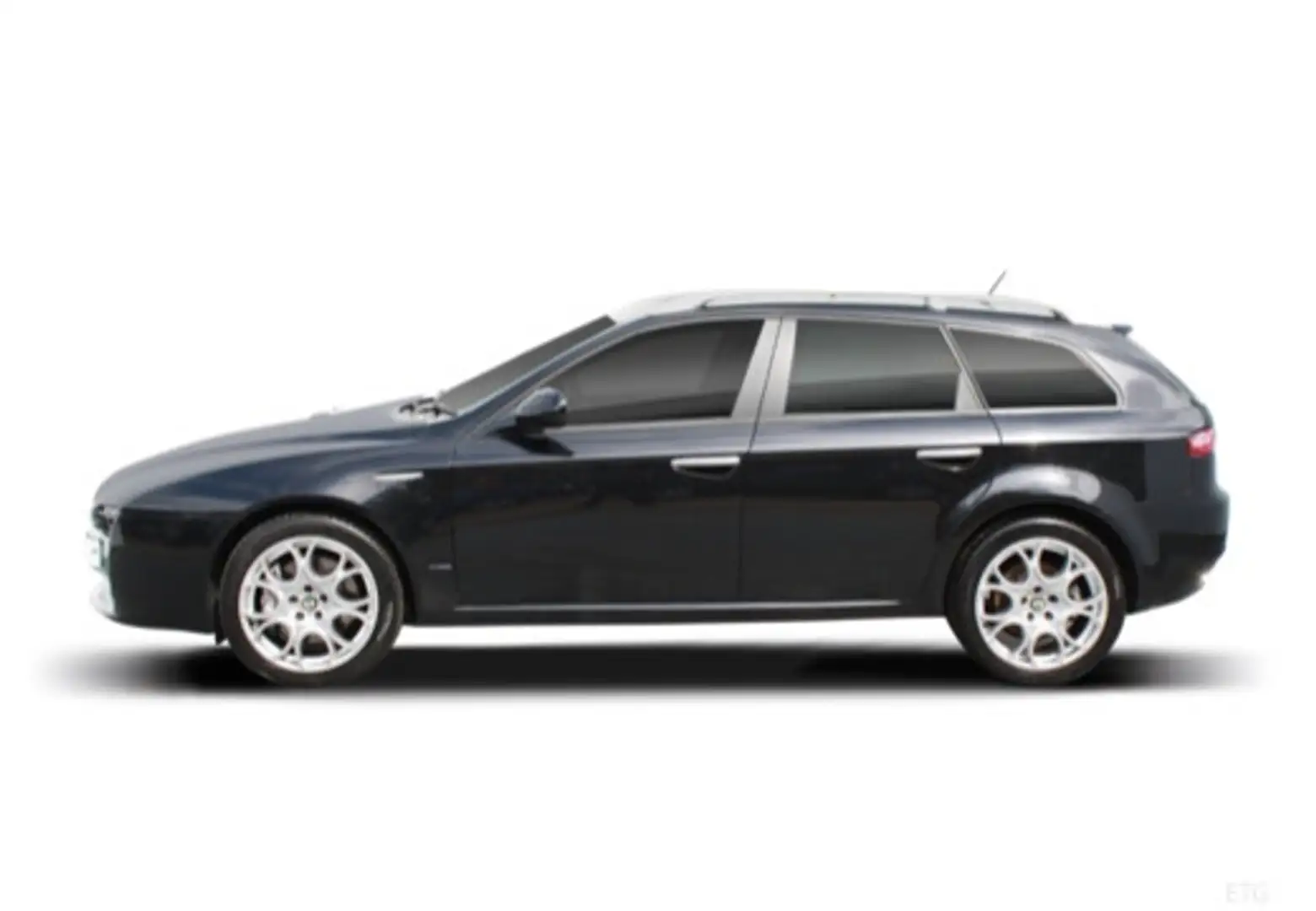 Alfa Romeo 159 Sportwagon 2.0JTDM Distinctive Schwarz - 2