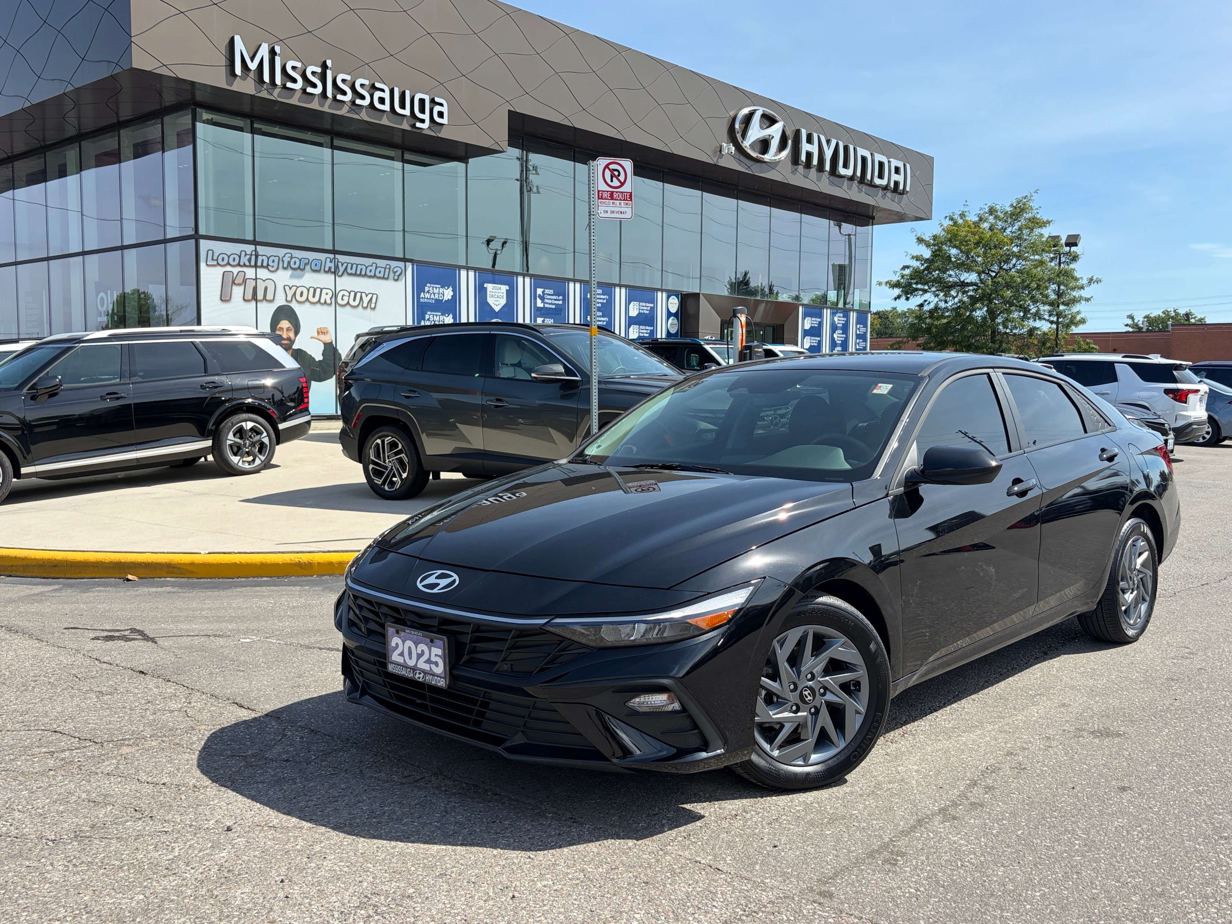 Black 2025 Hyundai Elantra Sedan Automatic