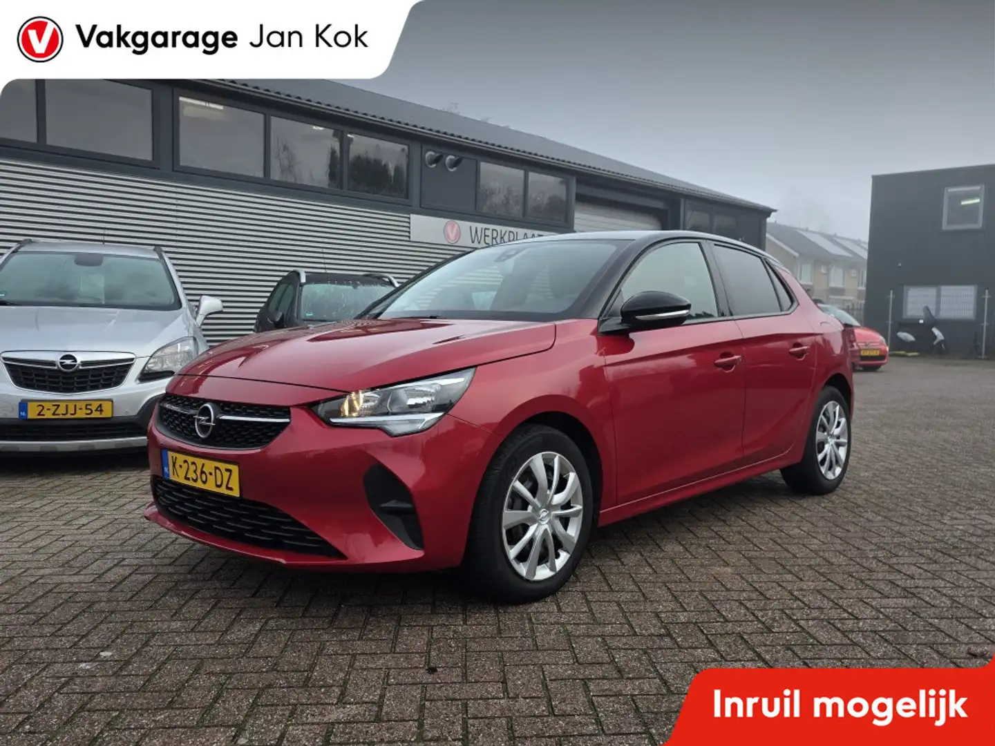 Opel Corsa 1.2 Edition, carplay, camera, parkeersensoren. Rot - 1