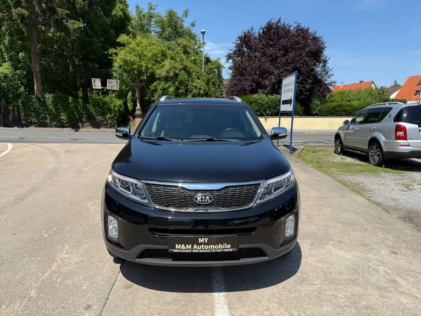 Kia Sorento 2.2 Spirit 4WD/Automatik/Leder/Navi/AHK Zwart - 2