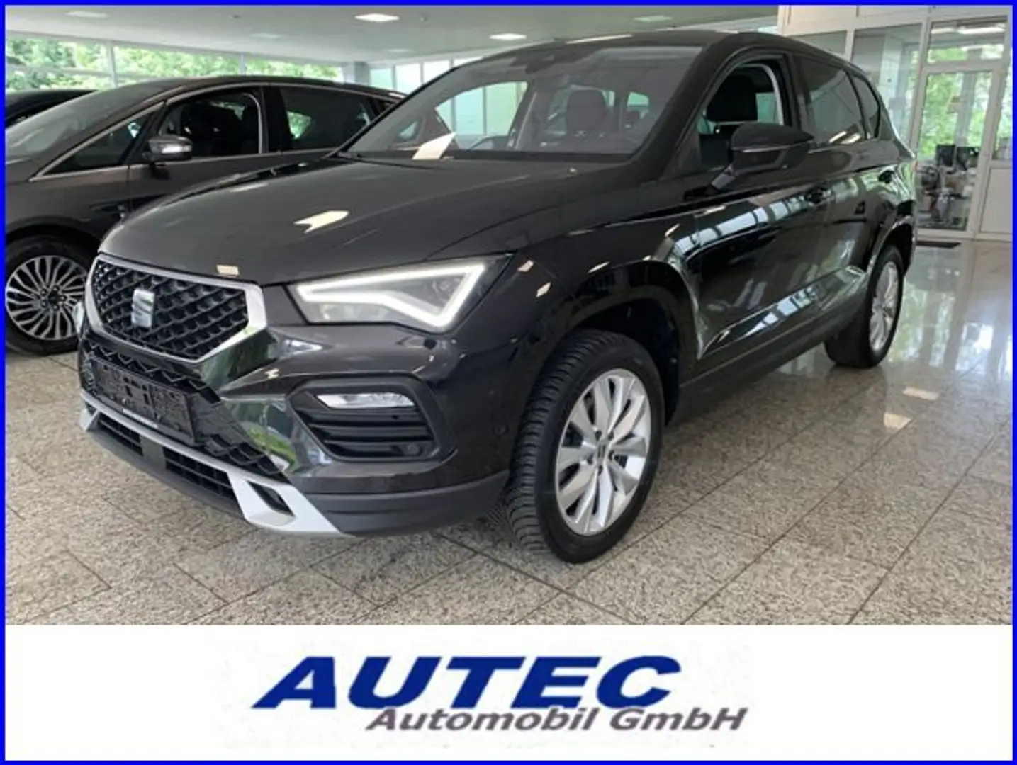 SEAT Ateca 1.5 TSI DSG VOLL-LED+KAMERA+BEATS+ACC+SHZ Чорний - 1