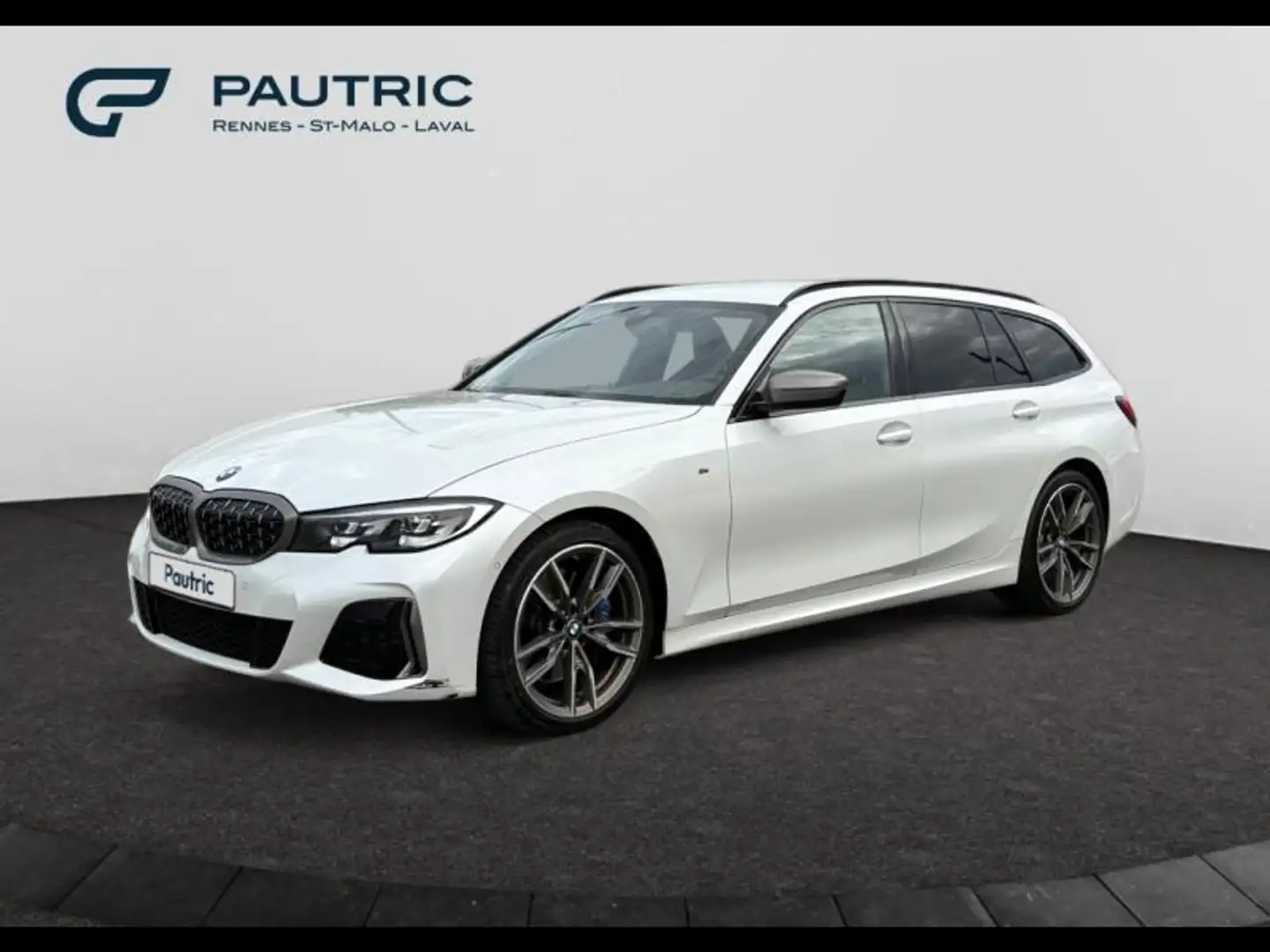 BMW 340 M340dA MH xDrive 340ch Blanc - 1