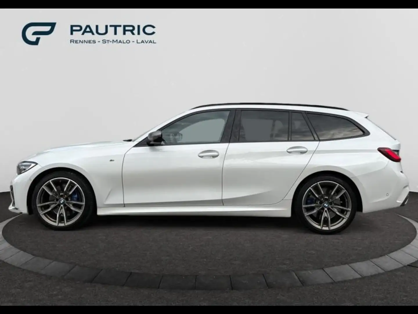 BMW 340 M340dA MH xDrive 340ch Blanc - 2