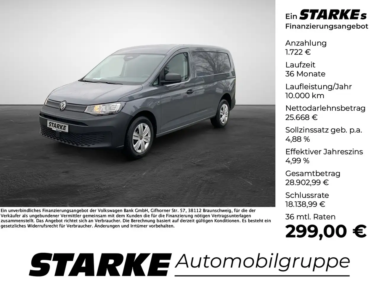 Volkswagen Caddy Maxi Cargo 2.0 TDI Kasten lang