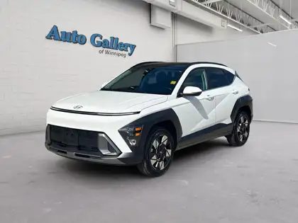 White 2025 Hyundai Kona Preferred AWD SUV / Crossover Continuously Variable Transmission