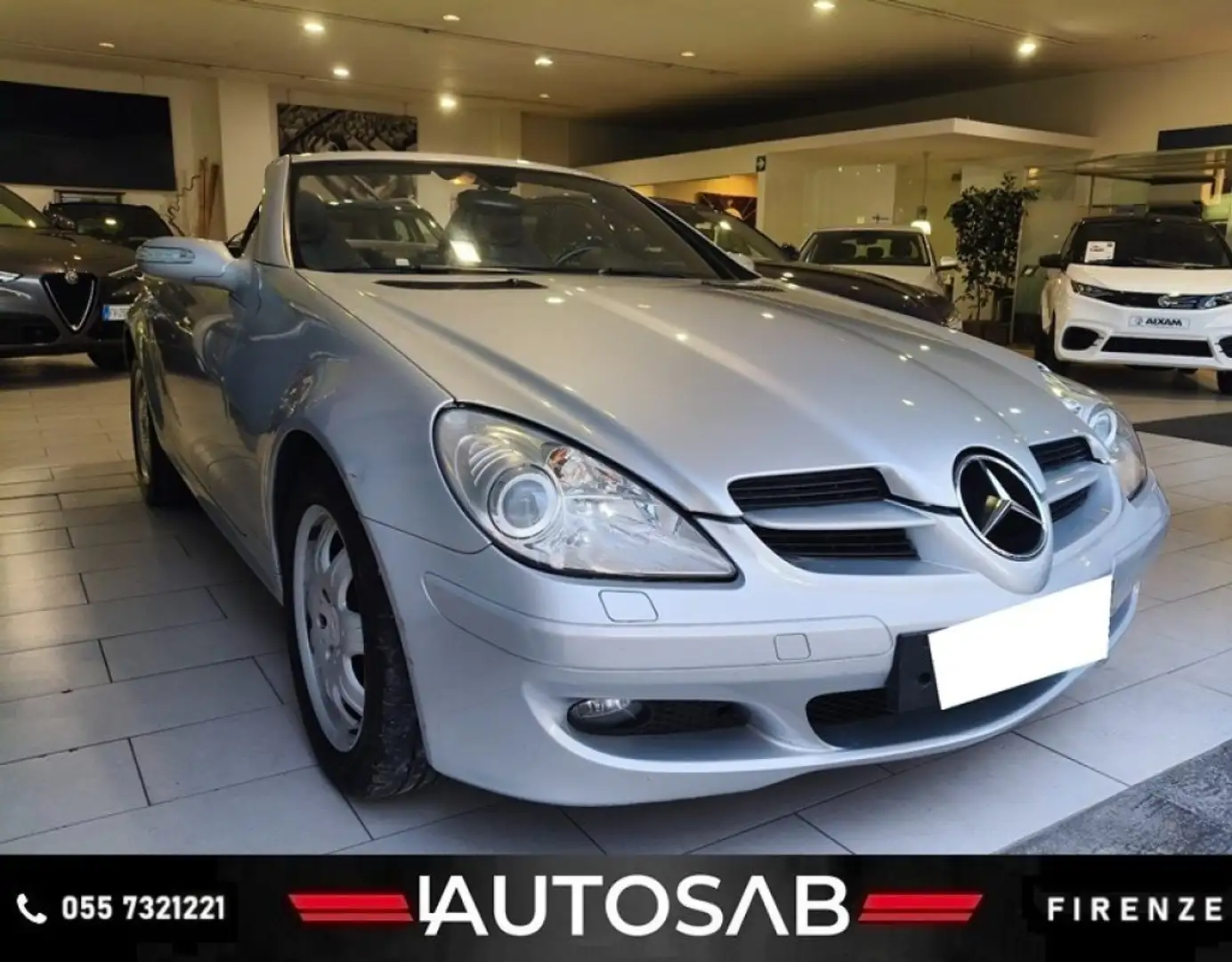Mercedes-Benz SLK 200 Kompressor Cabrio Sport Hard Top Unico Propr. Argent - 1