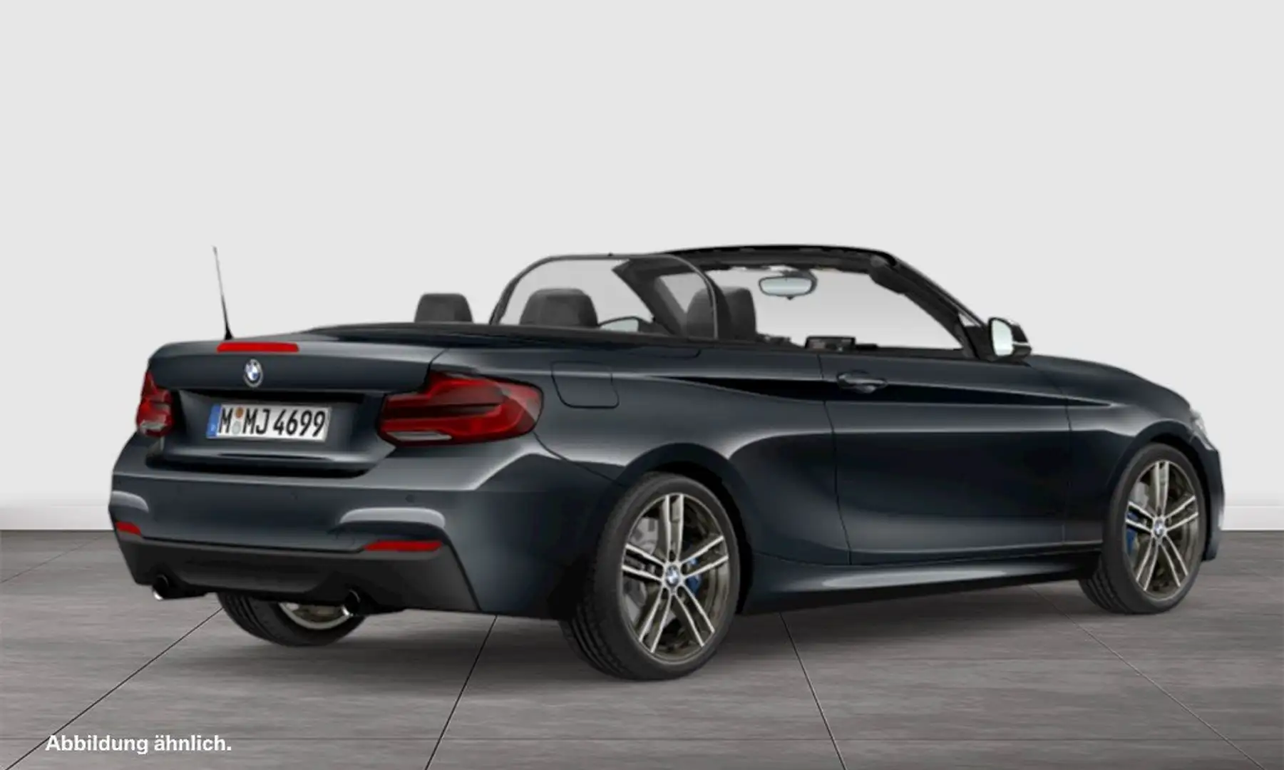 BMW 240 M240i Cabrio HK HiFi DAB WLAN Navi Prof. Shz Grau - 2