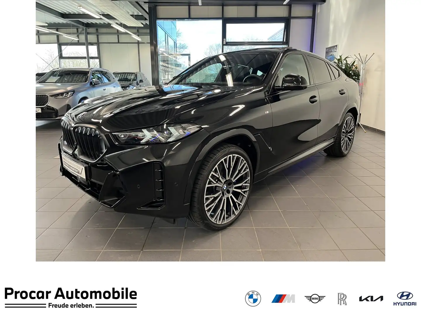 BMW X6 xDrive30d M Sport Pro PANO ACC AHK RFK NAVI LED Schwarz - 1