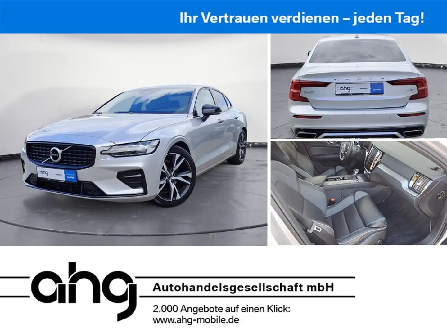 Volvo S60 T4 Geartronic RDesign Navi RFK LED Keyless Silber - 1