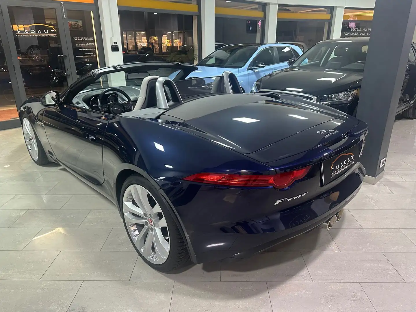 Jaguar F-Type S 3.0 Kompressor 380 cv Bleu - 2