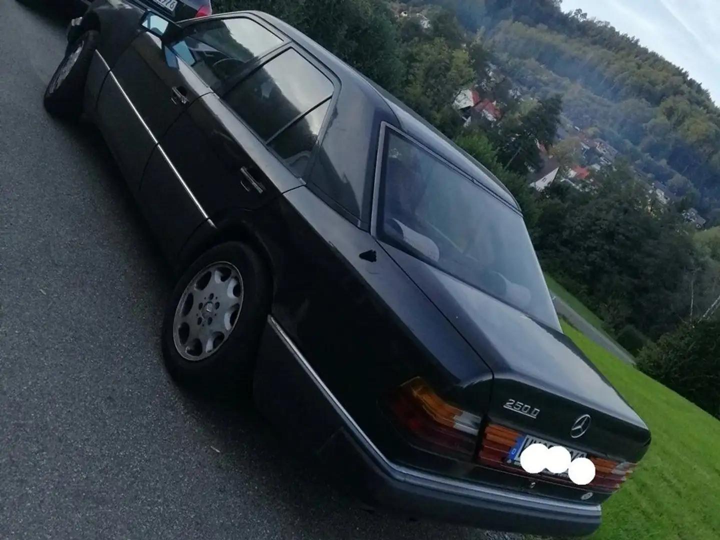 Mercedes-Benz 250 250 Diesel W124 Чорний - 2